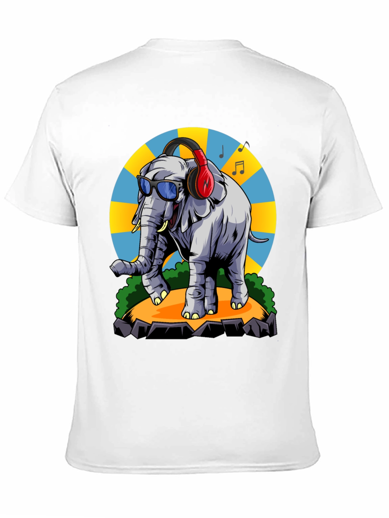 Cool Elephant Graphic Tee
