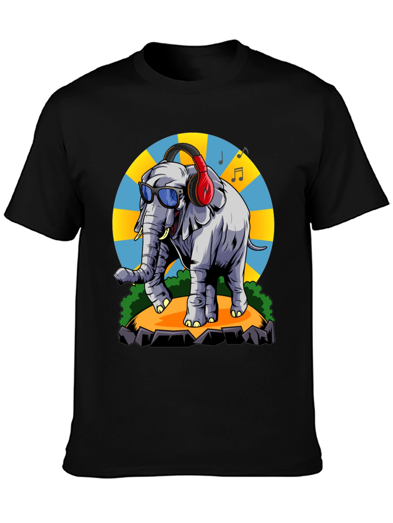 Cool Elephant Graphic Tee