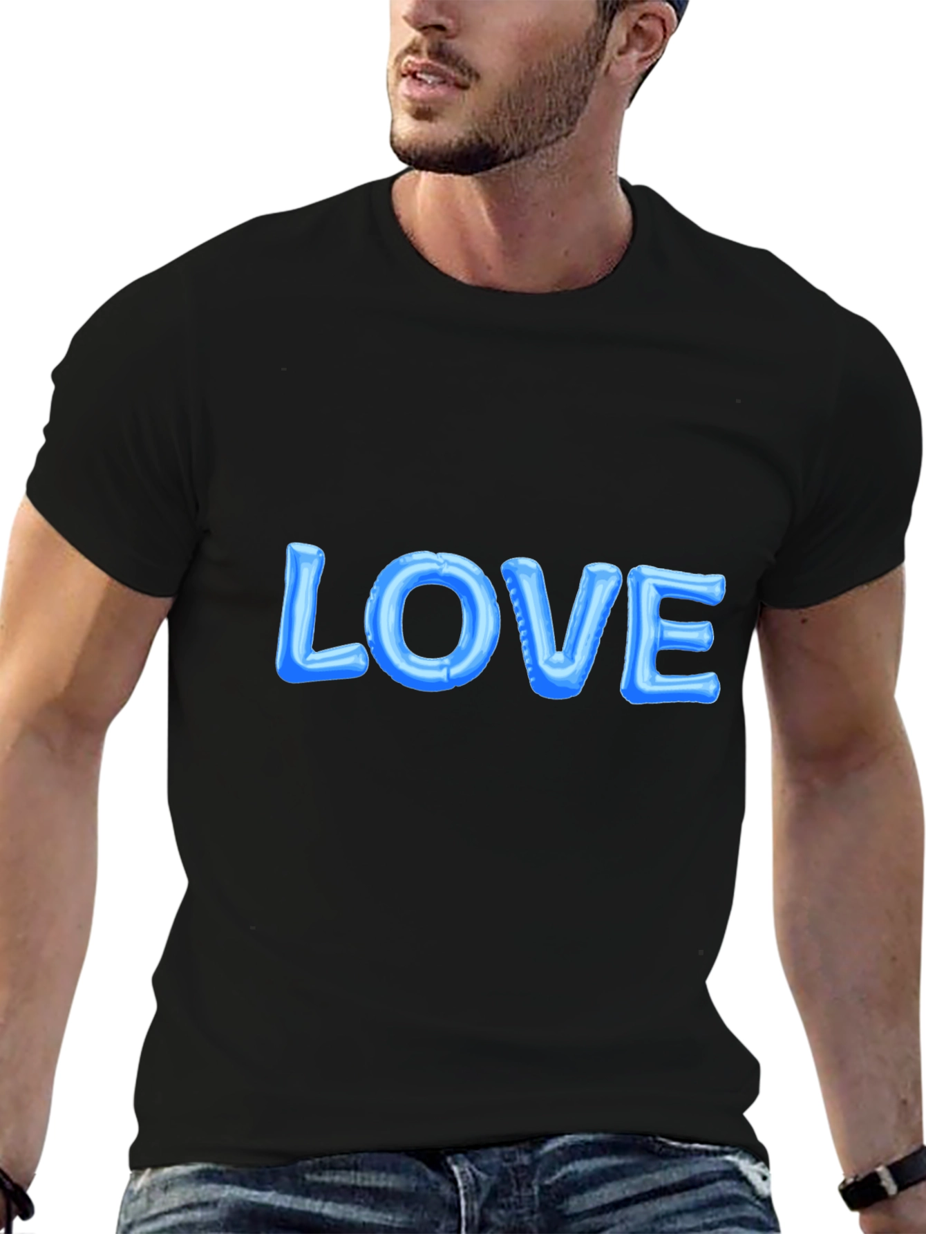 LOVE Graphic Black T-Shirt