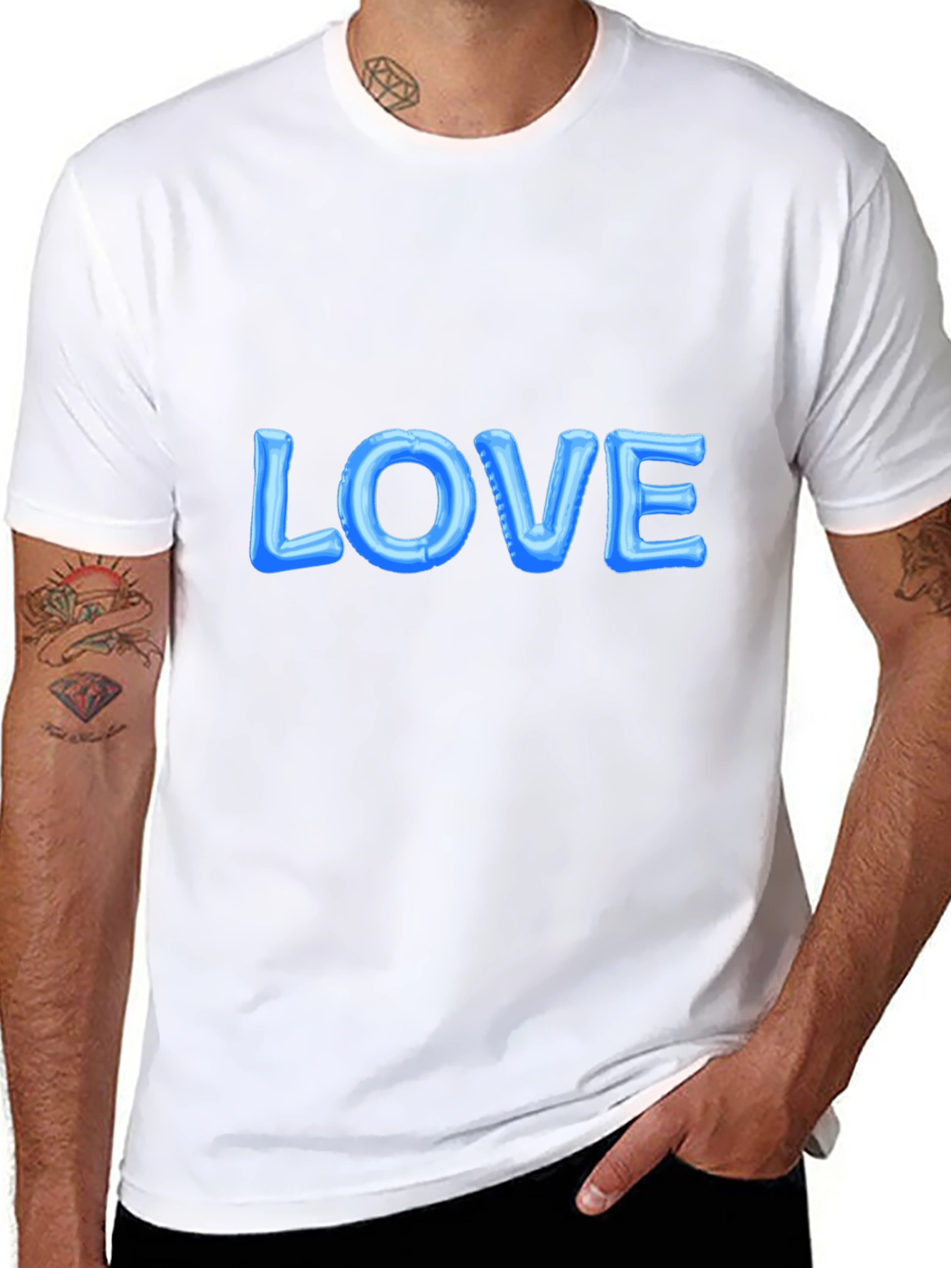 LOVE Graphic Black T-Shirt