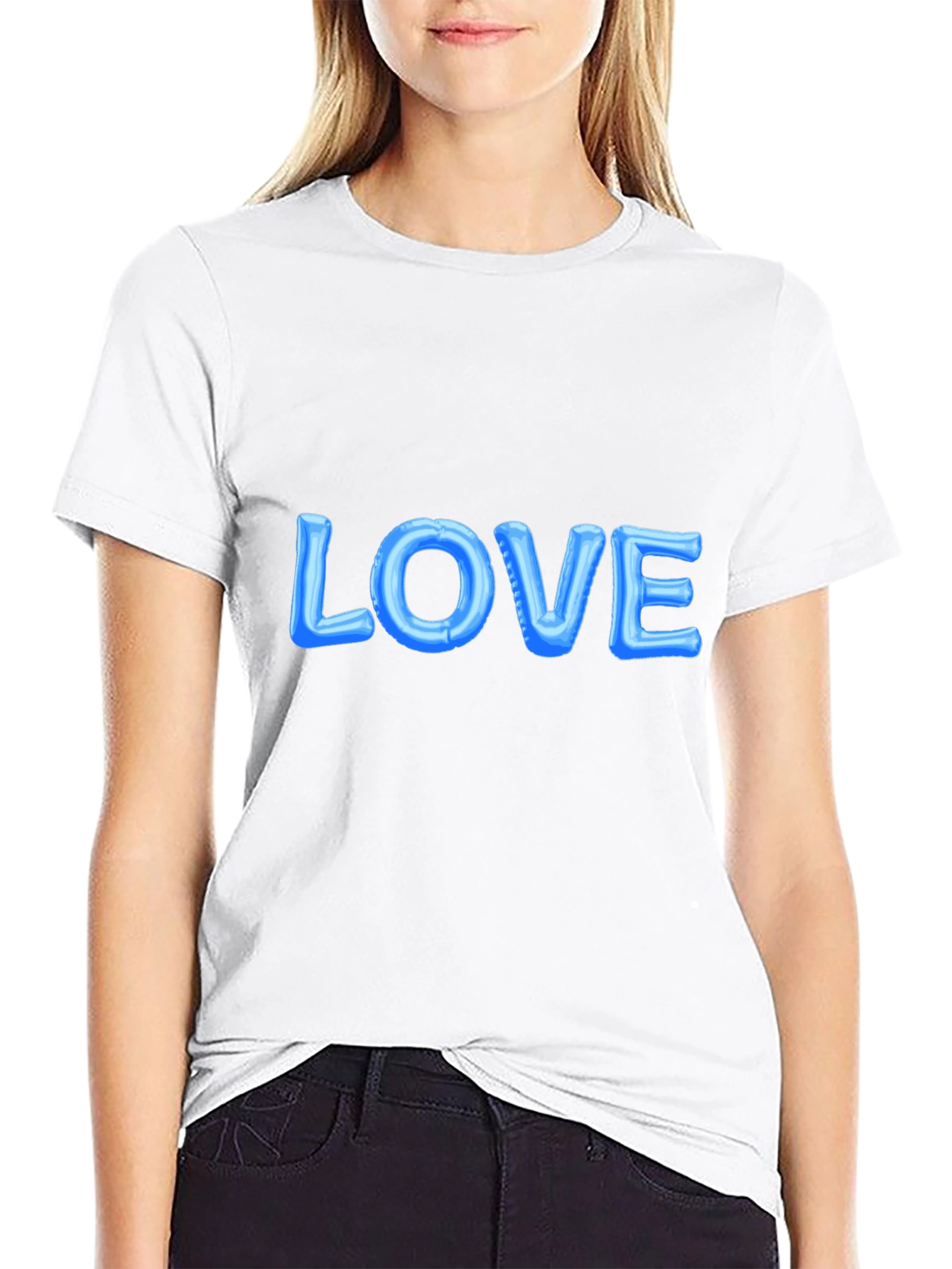 LOVE Graphic Black T-Shirt