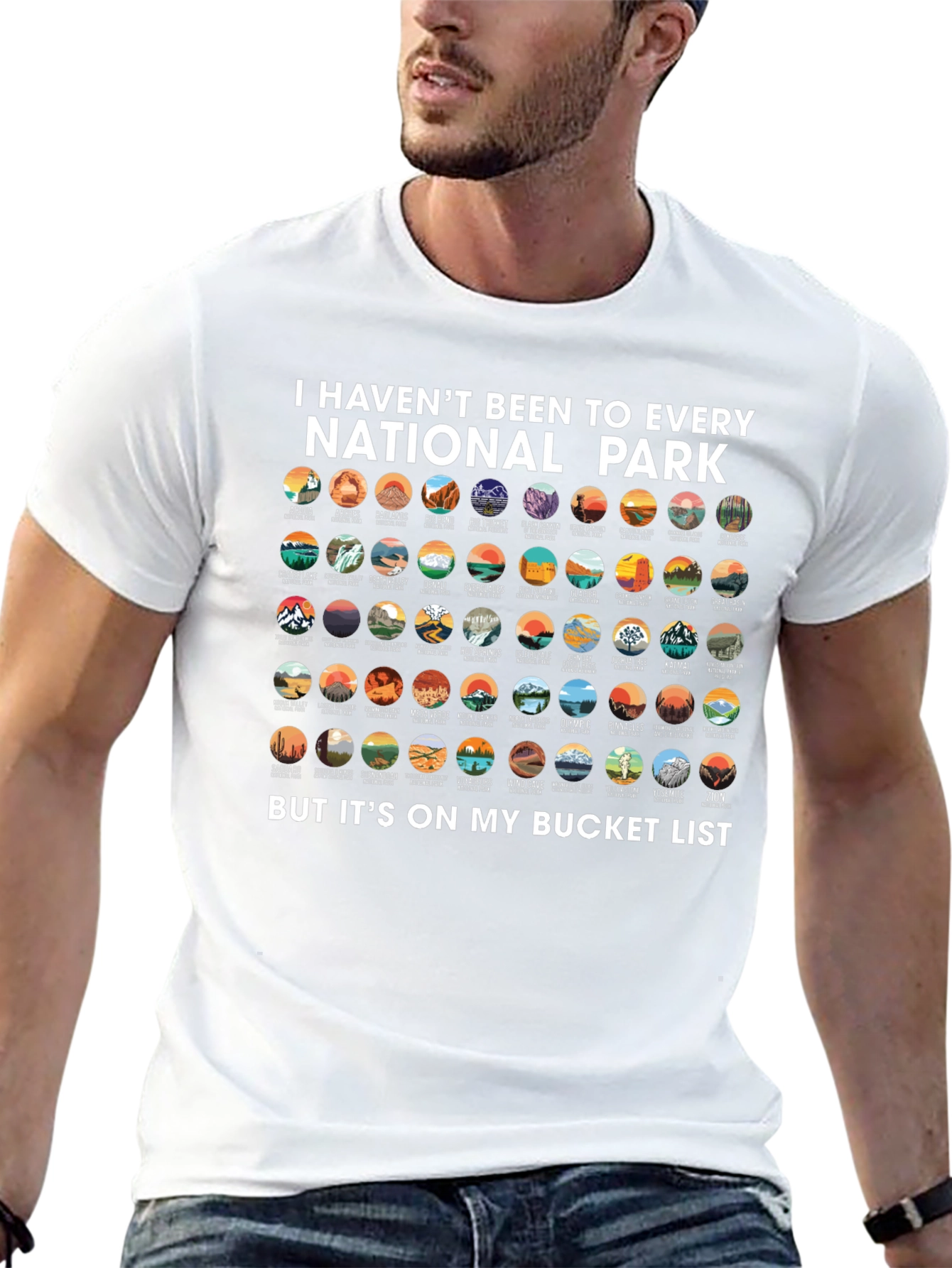 National Park Bucket List Graphic Tee