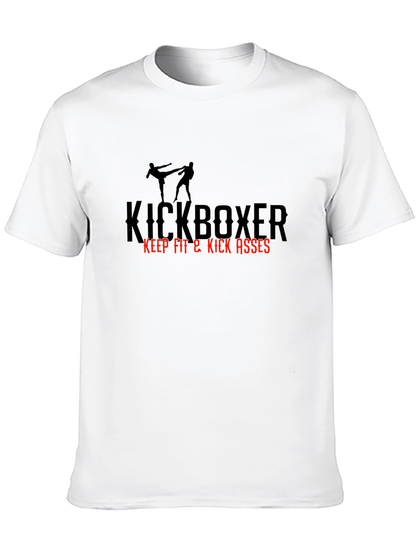 Kickboxer Graphic Tee - Keep Fit Kick Asses