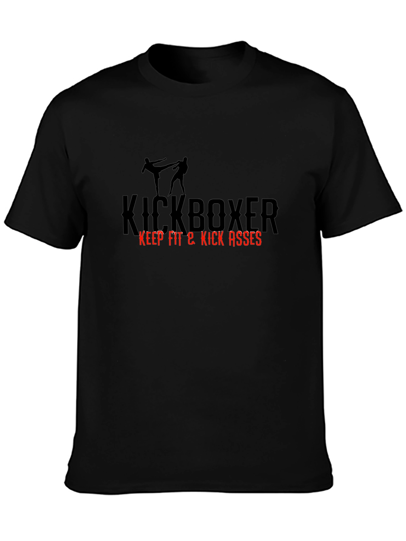 Kickboxer Graphic Tee - Keep Fit Kick Asses