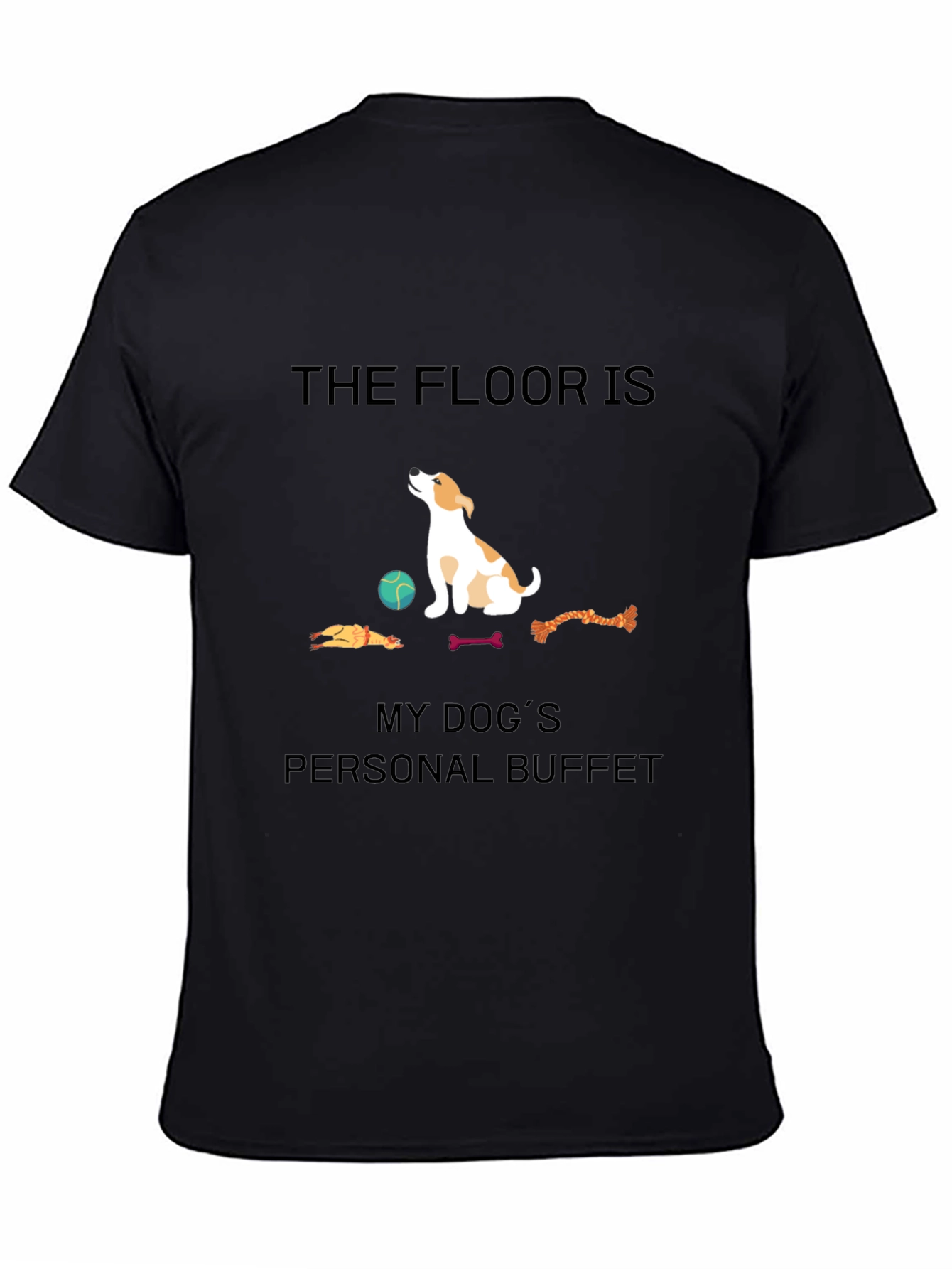 Dogs Buffet T-Shirt - Novelty Pet Lover Tee