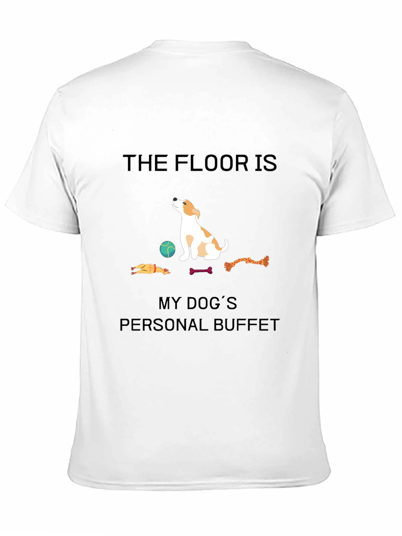 Dogs Buffet T-Shirt - Novelty Pet Lover Tee