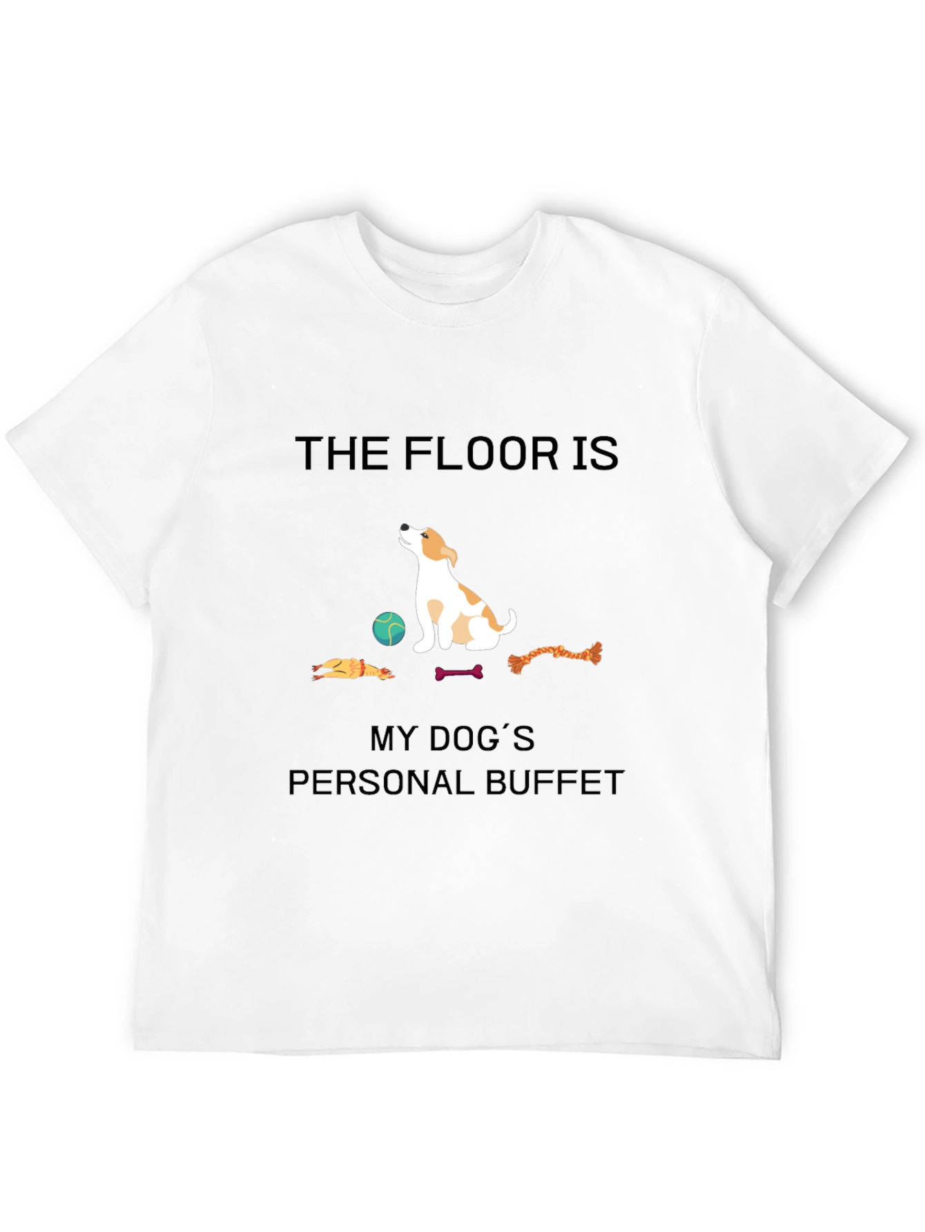 Dogs Buffet T-Shirt - Novelty Pet Lover Tee