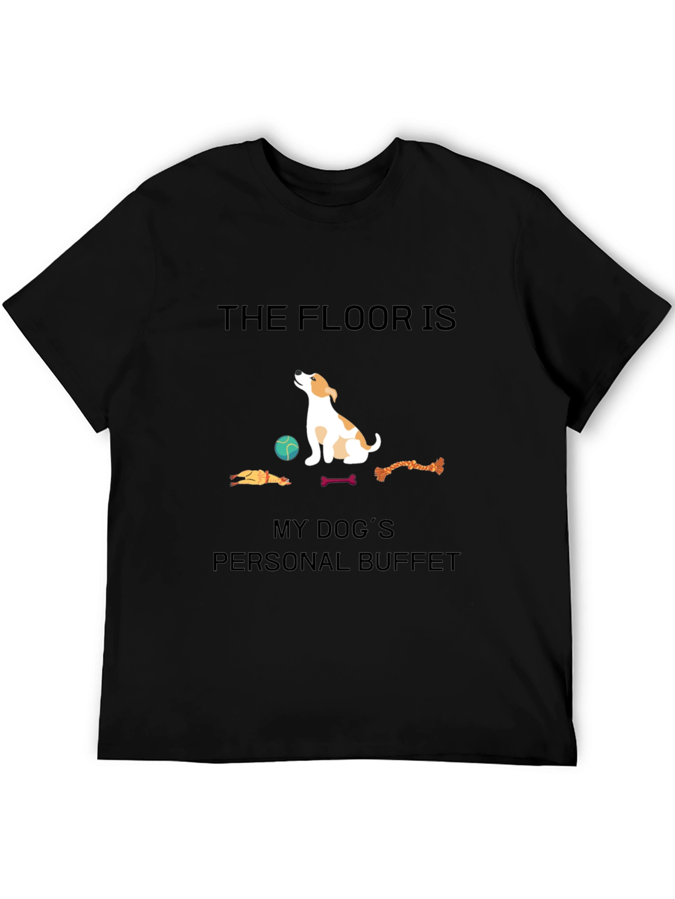 Dogs Buffet T-Shirt - Novelty Pet Lover Tee