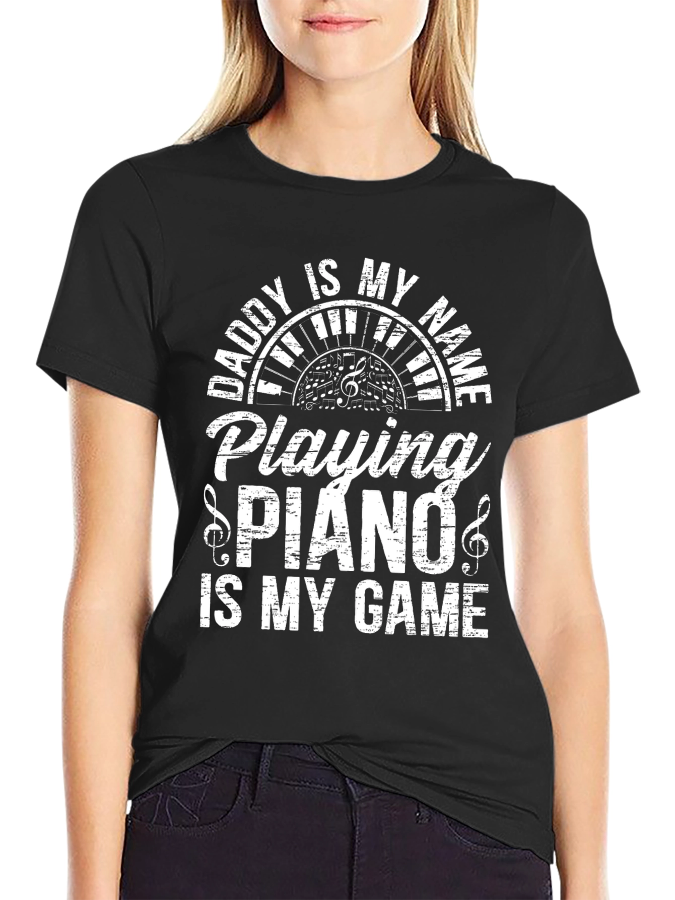Daddys Piano T-Shirt: Musicians Pride!
