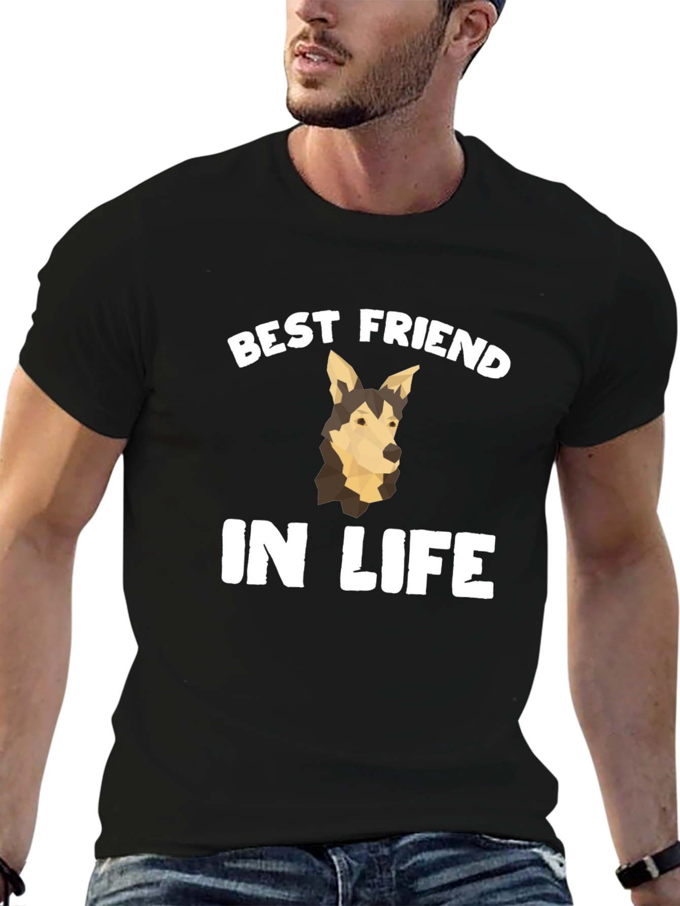 Best Friend in Life Dog T-Shirt