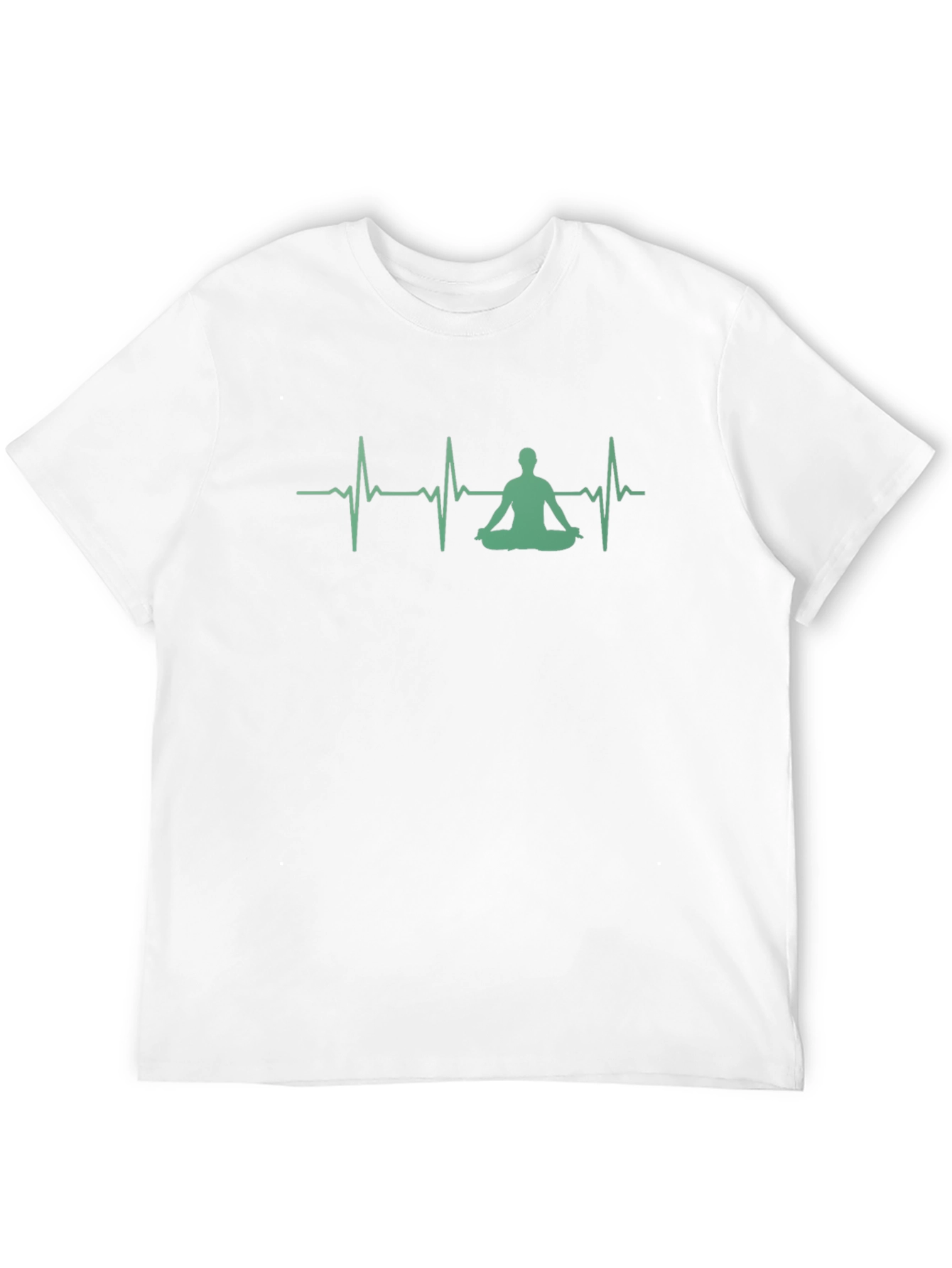 Zen Heartbeat T-Shirt - Meditate in Style