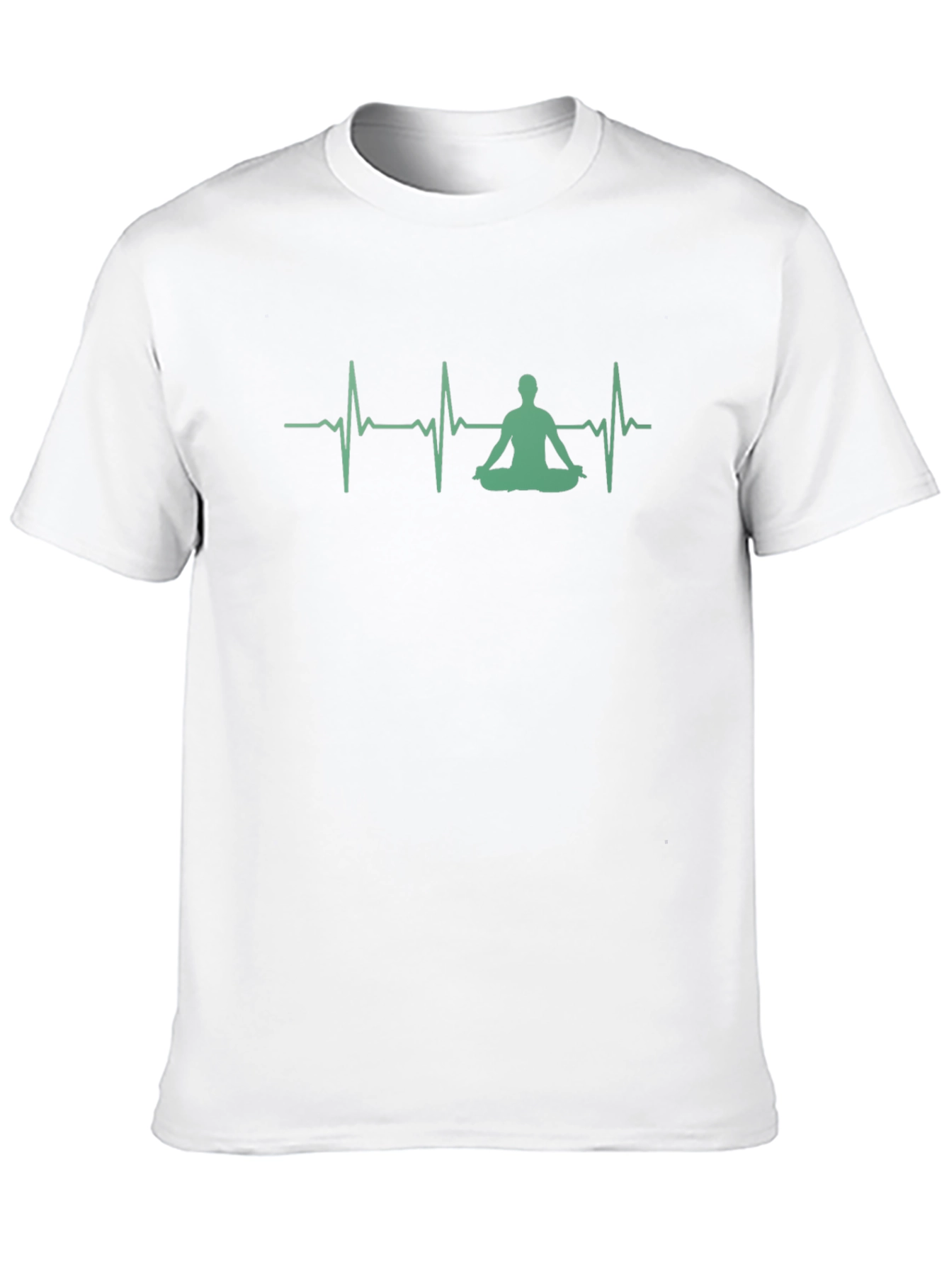 Zen Heartbeat T-Shirt - Meditate in Style