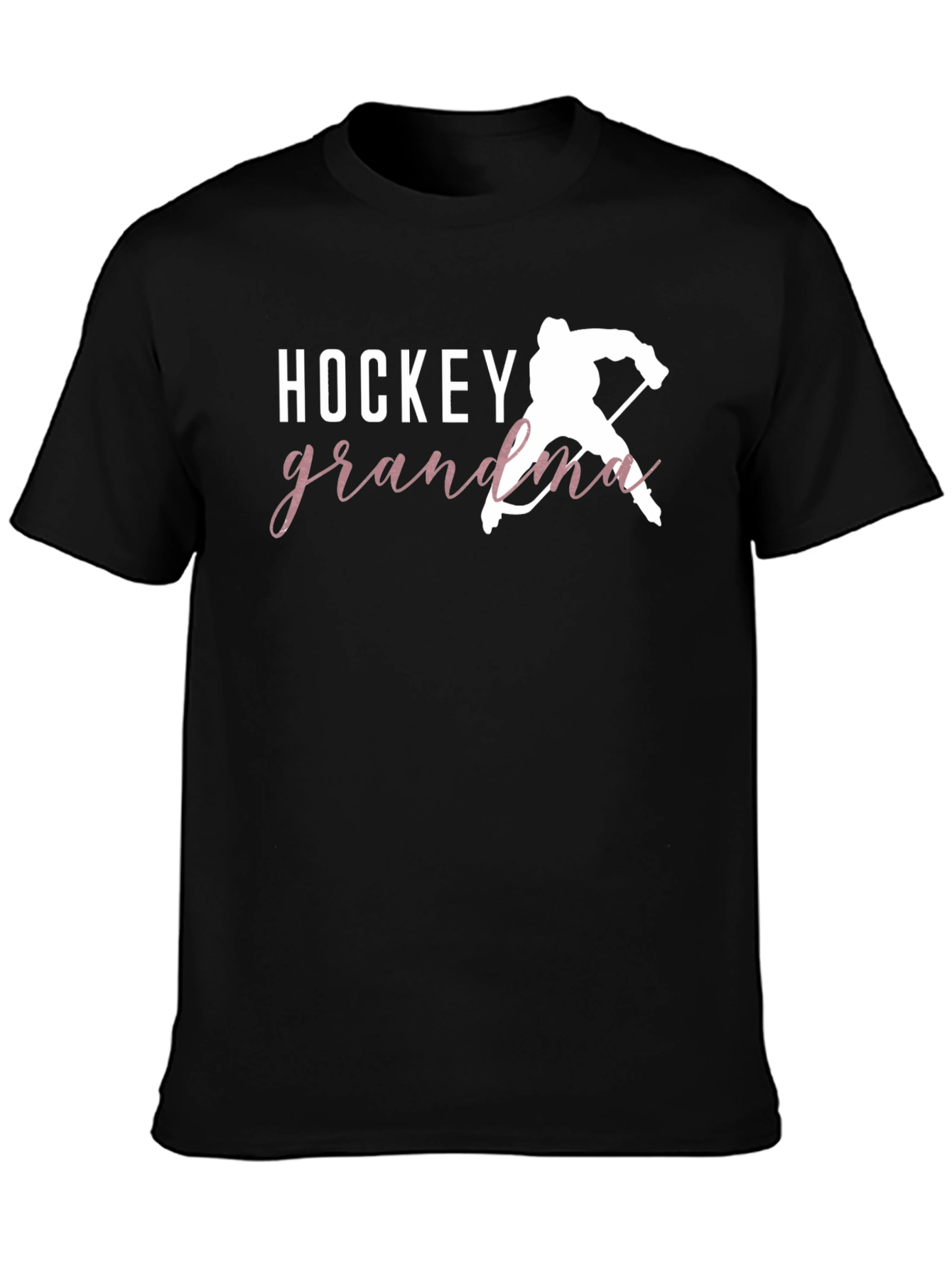 Hockey Grandma Graphic T-Shirt
