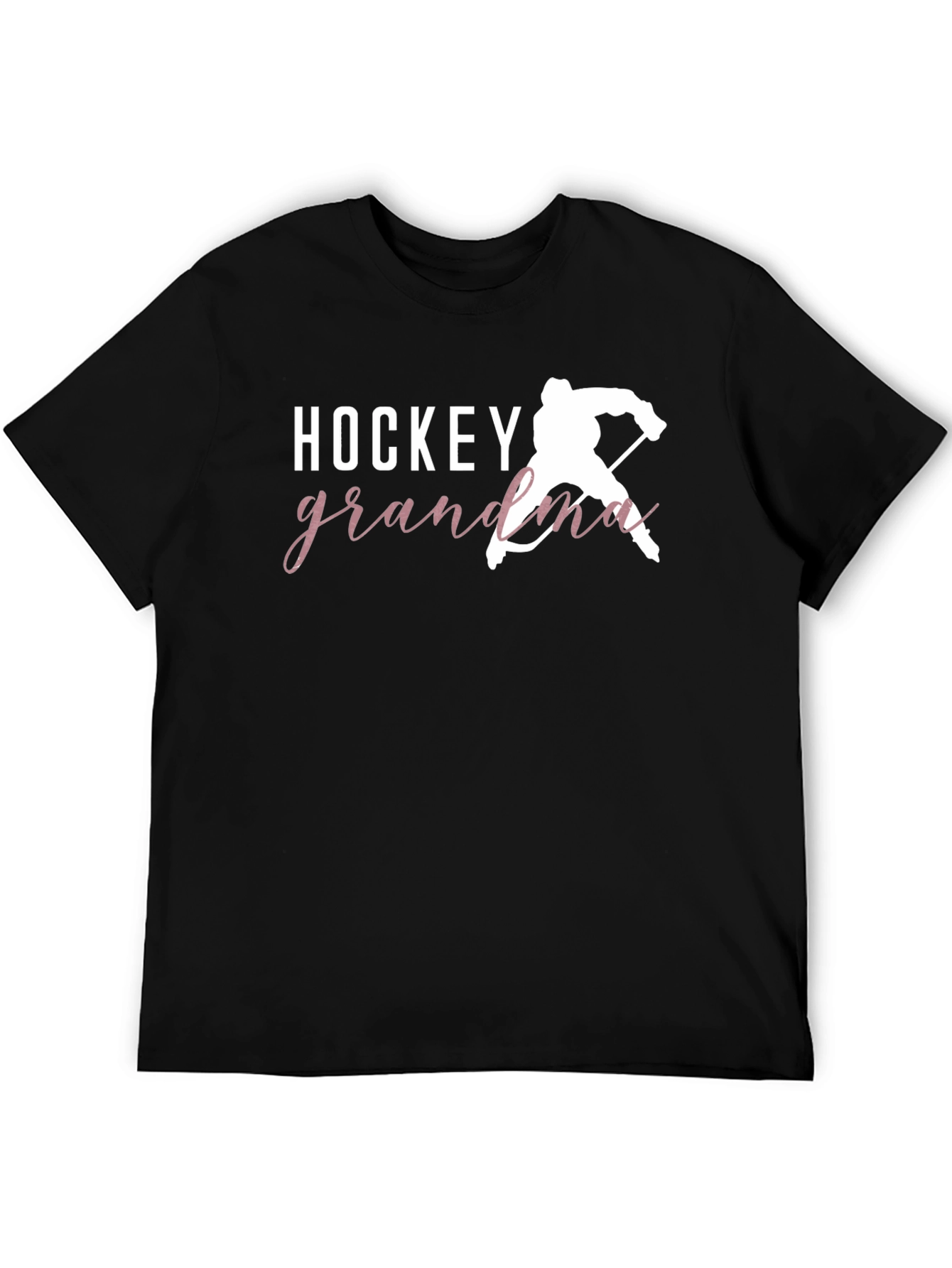 Hockey Grandma Graphic T-Shirt