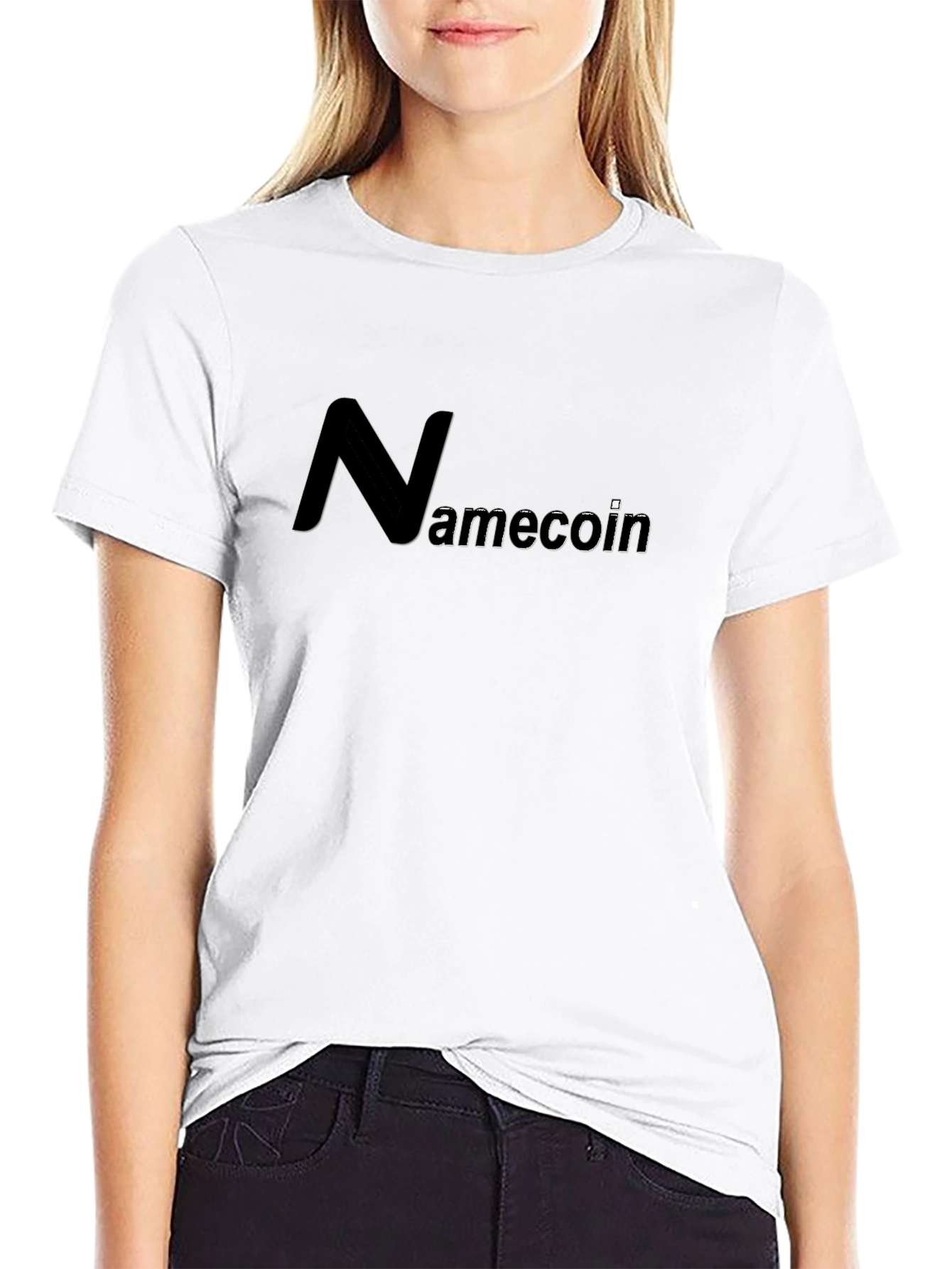 Namecoin Crypto Black T-Shirt - Modern Tee