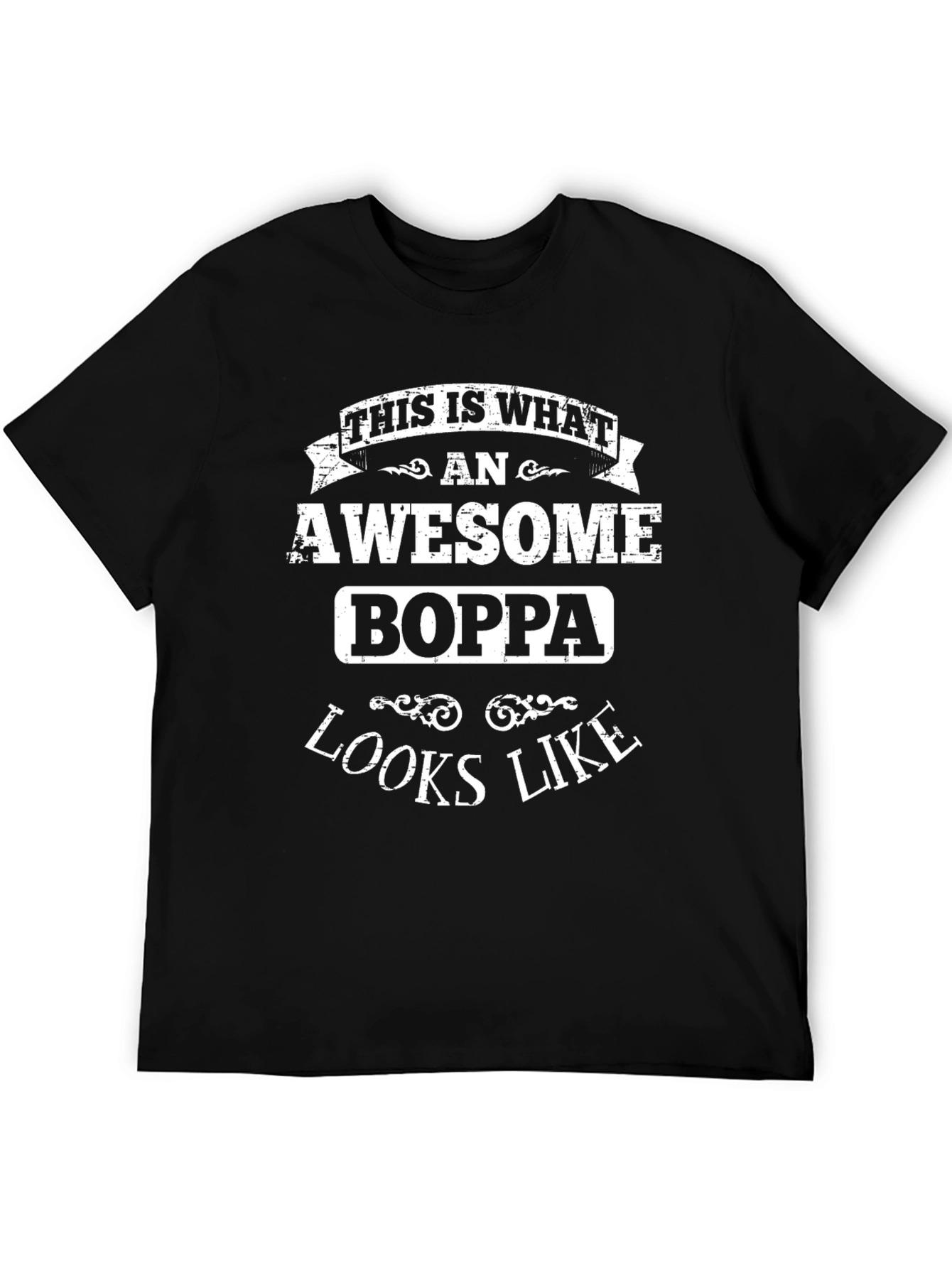 Awesome Boppa T-Shirt - Perfect Gift for Grandpa