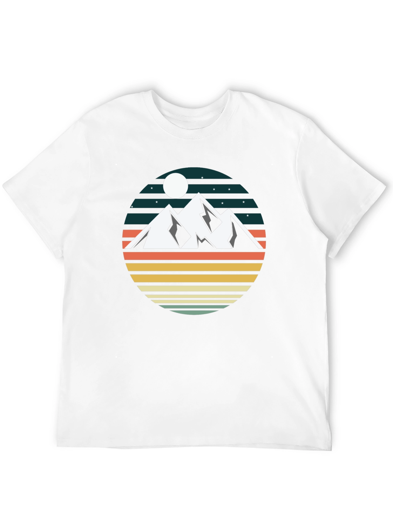 Retro Mountainscape T-Shirt