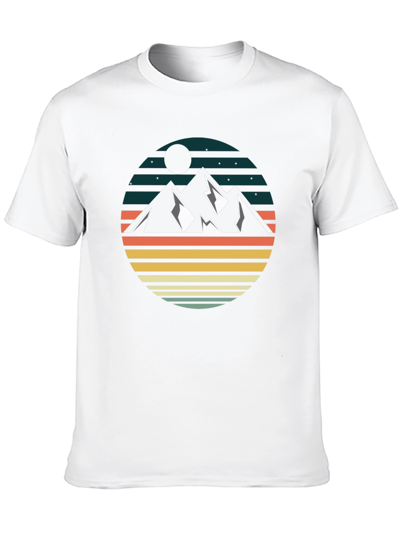 Retro Mountainscape T-Shirt