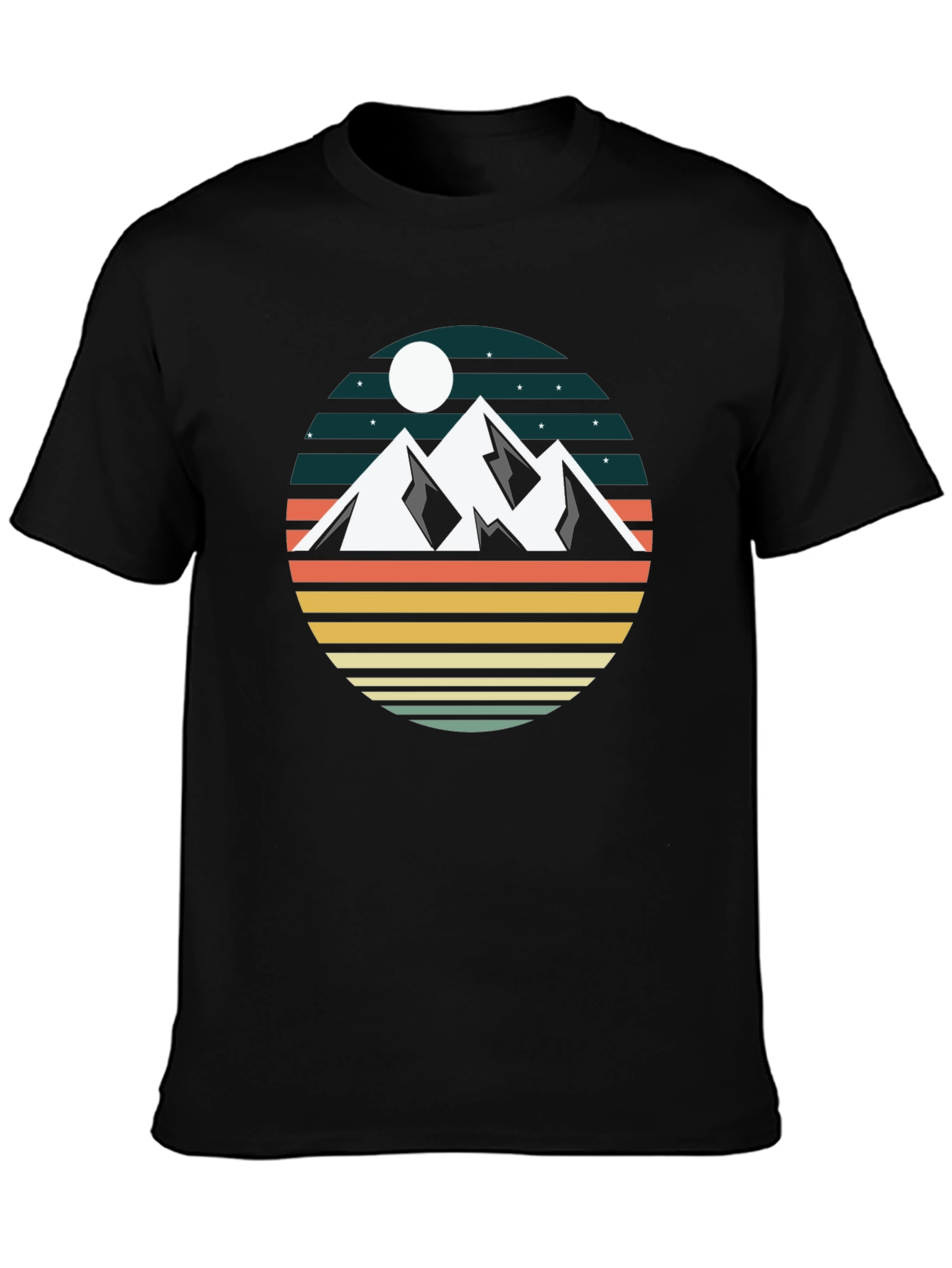 Retro Mountainscape T-Shirt