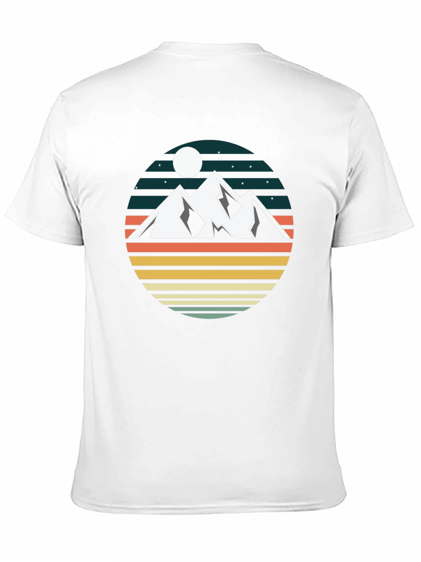 Retro Mountainscape T-Shirt
