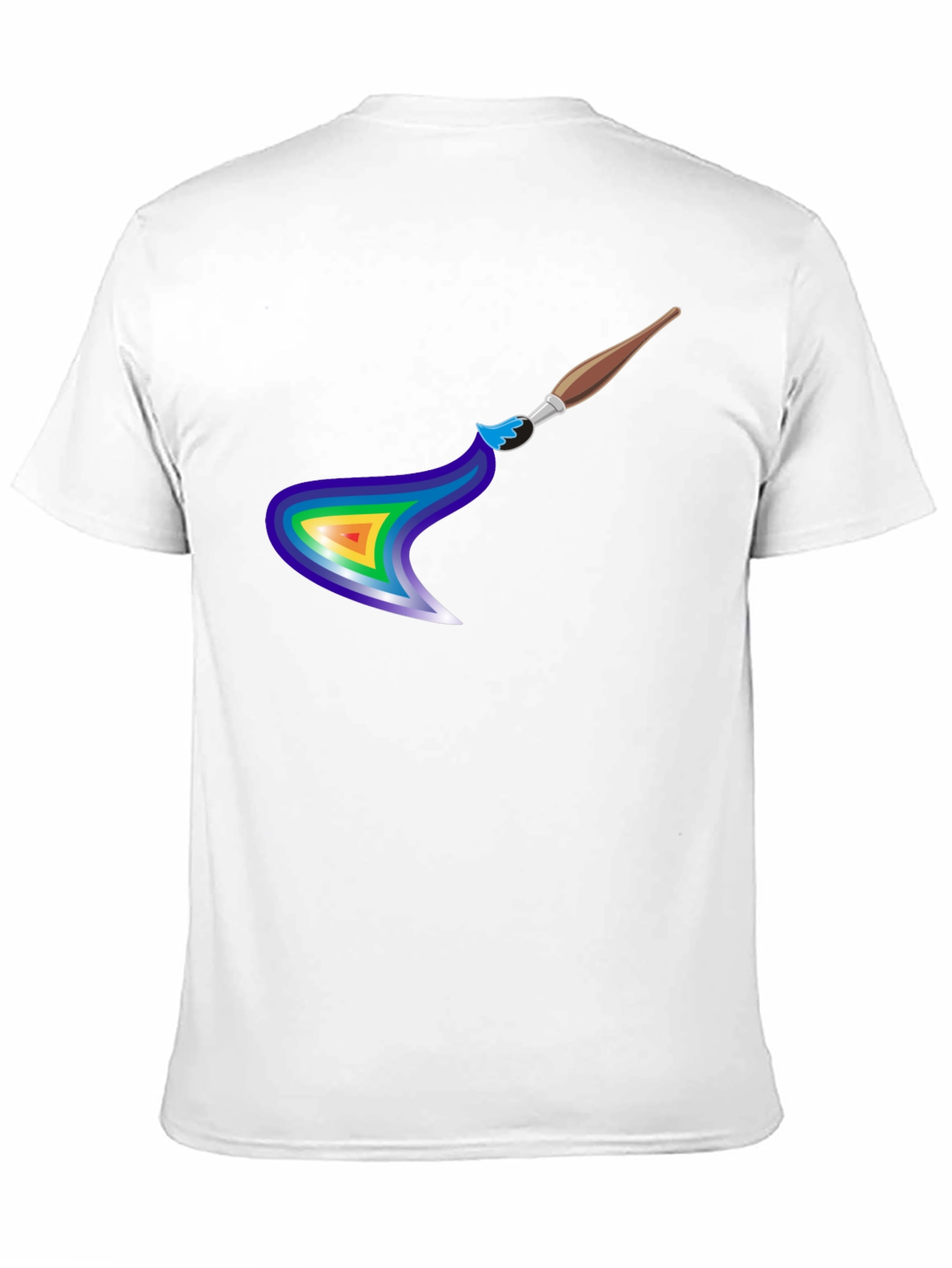 Rainbow Paintbrush T-Shirt