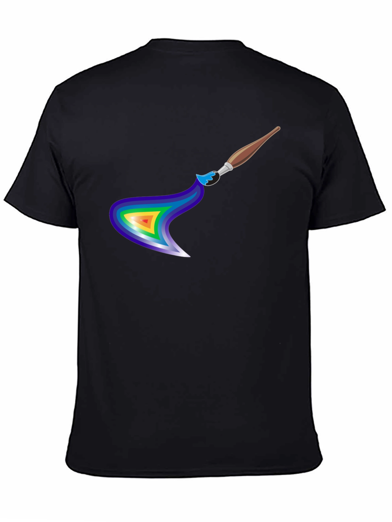 Rainbow Paintbrush T-Shirt