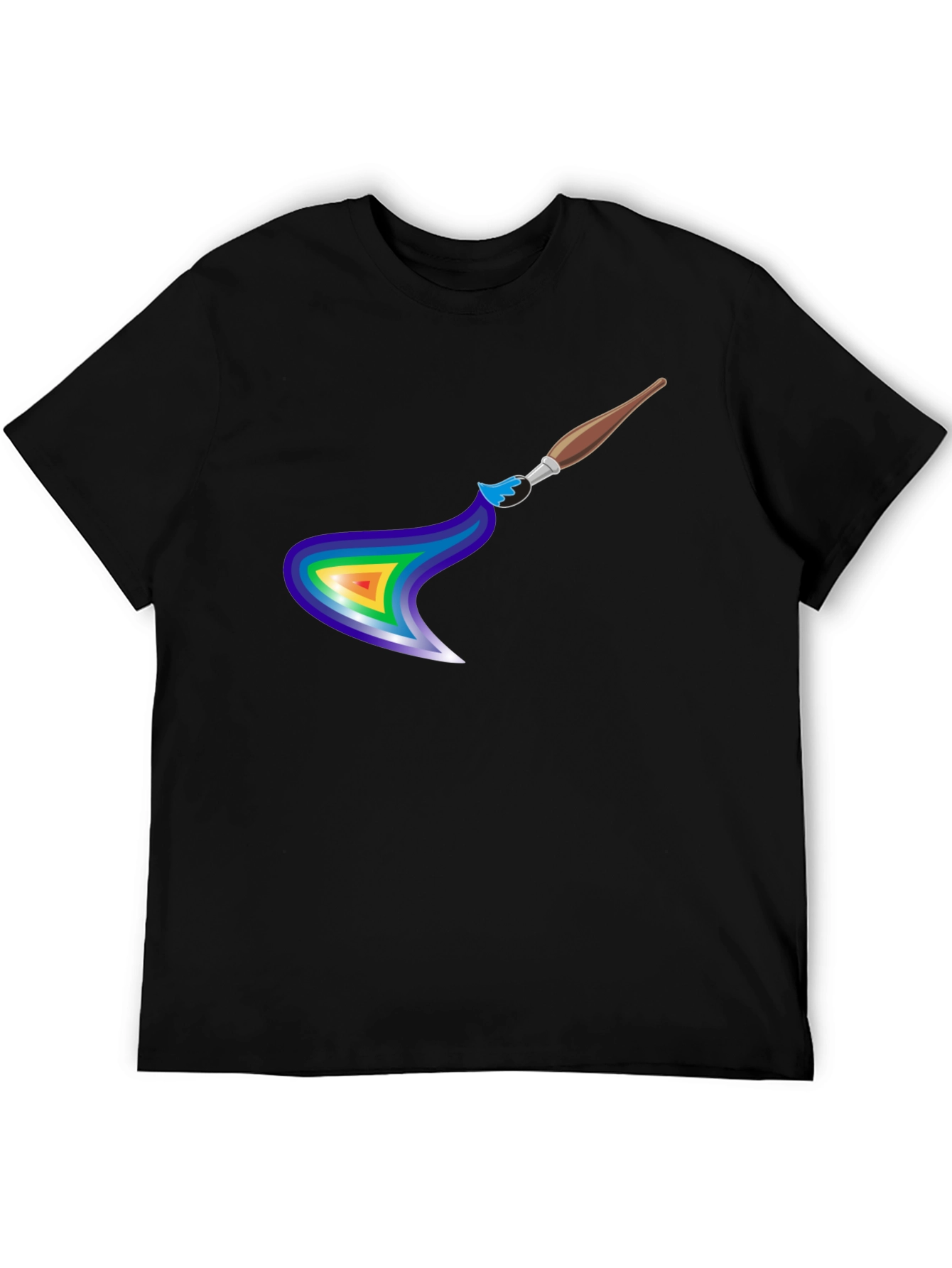 Rainbow Paintbrush T-Shirt