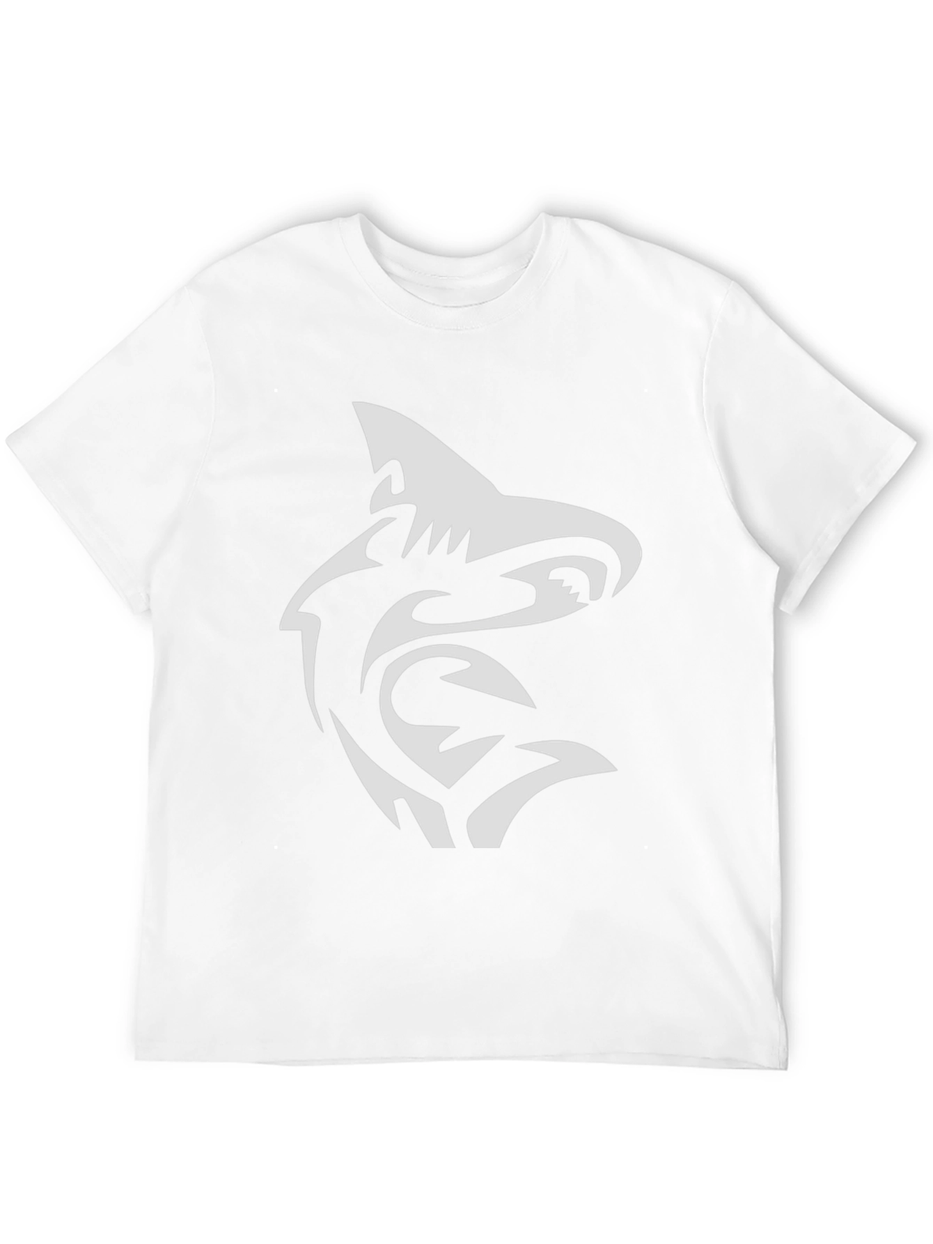 Black Shark Graphic Tee - Stylish Mens T-Shirt