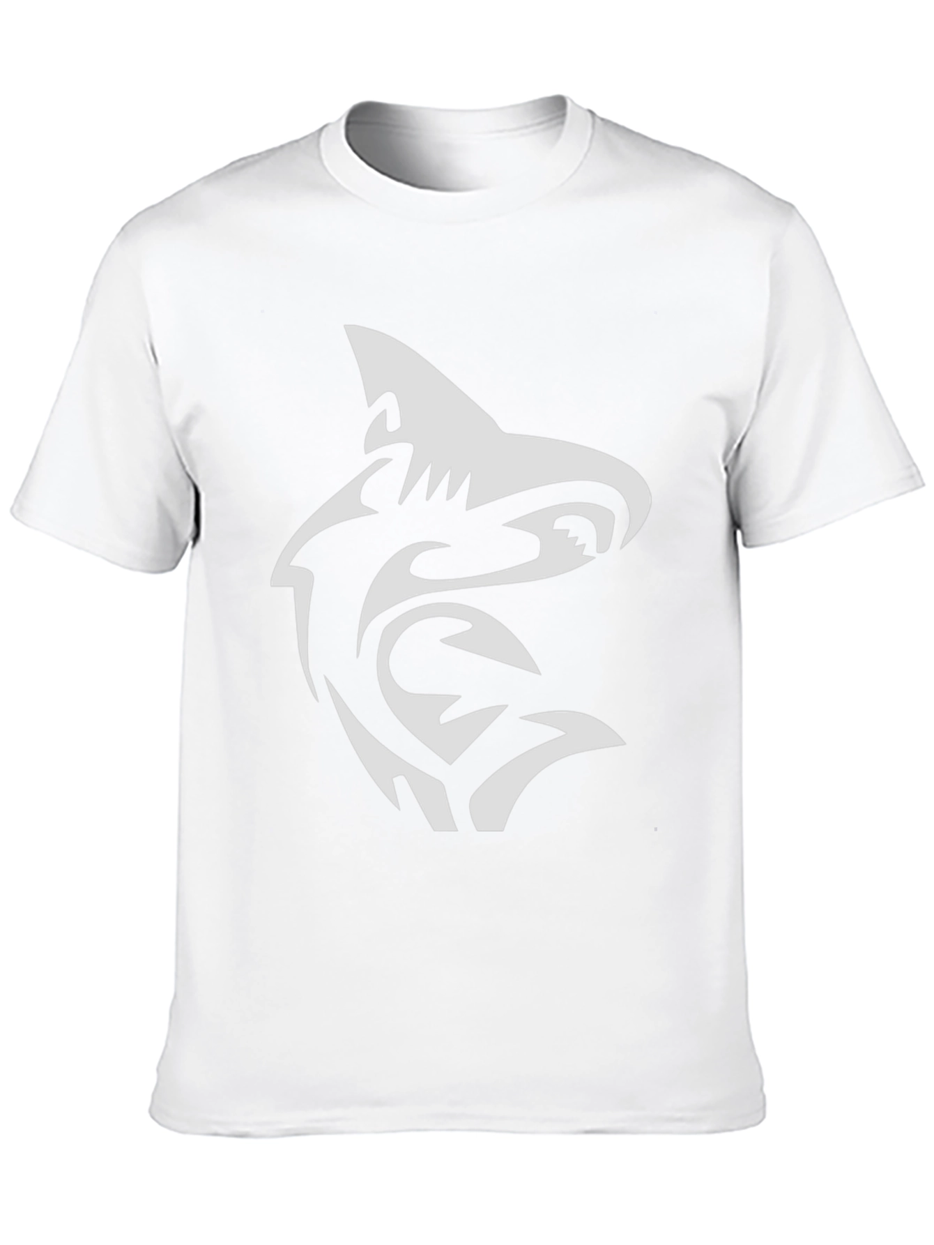Black Shark Graphic Tee - Stylish Mens T-Shirt