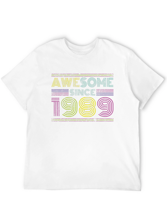 Awesome Since 1989 Graphic T-Shirt