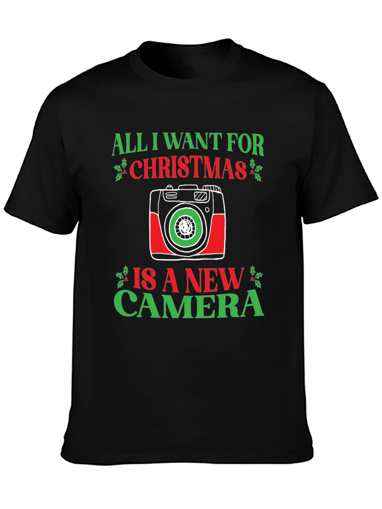 Christmas Camera T-Shirt