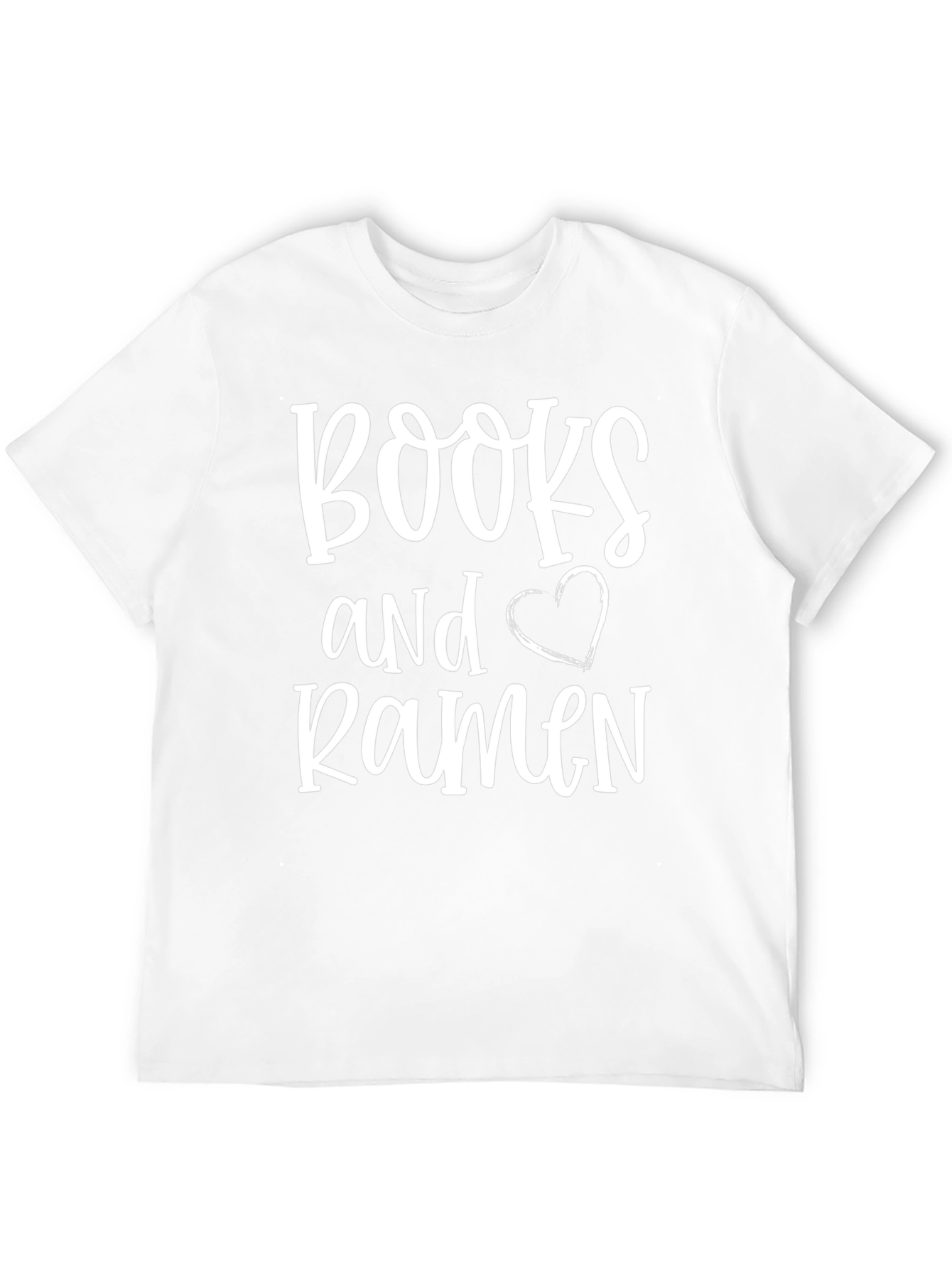 Books and Ramen Graphic T-Shirt