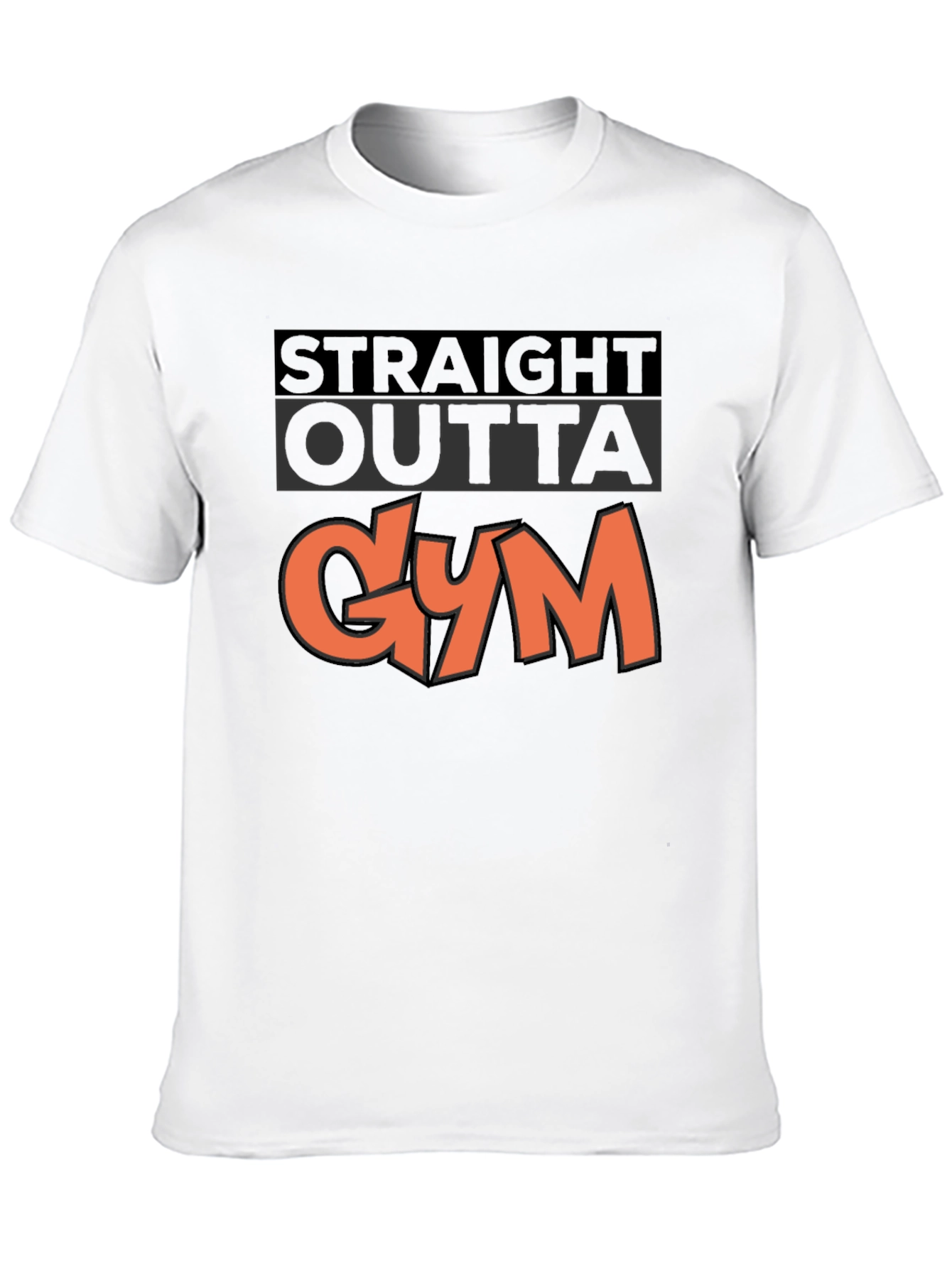 Straight Outta Gym Graphic T-Shirt