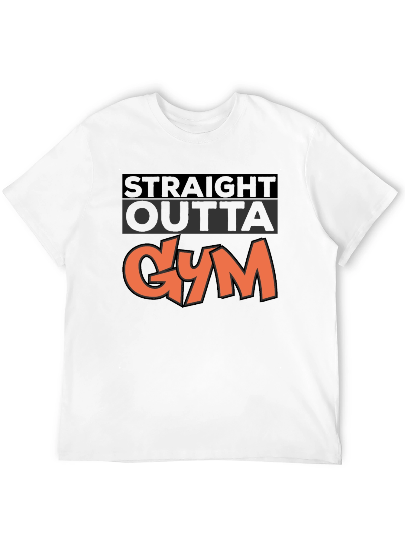 Straight Outta Gym Graphic T-Shirt