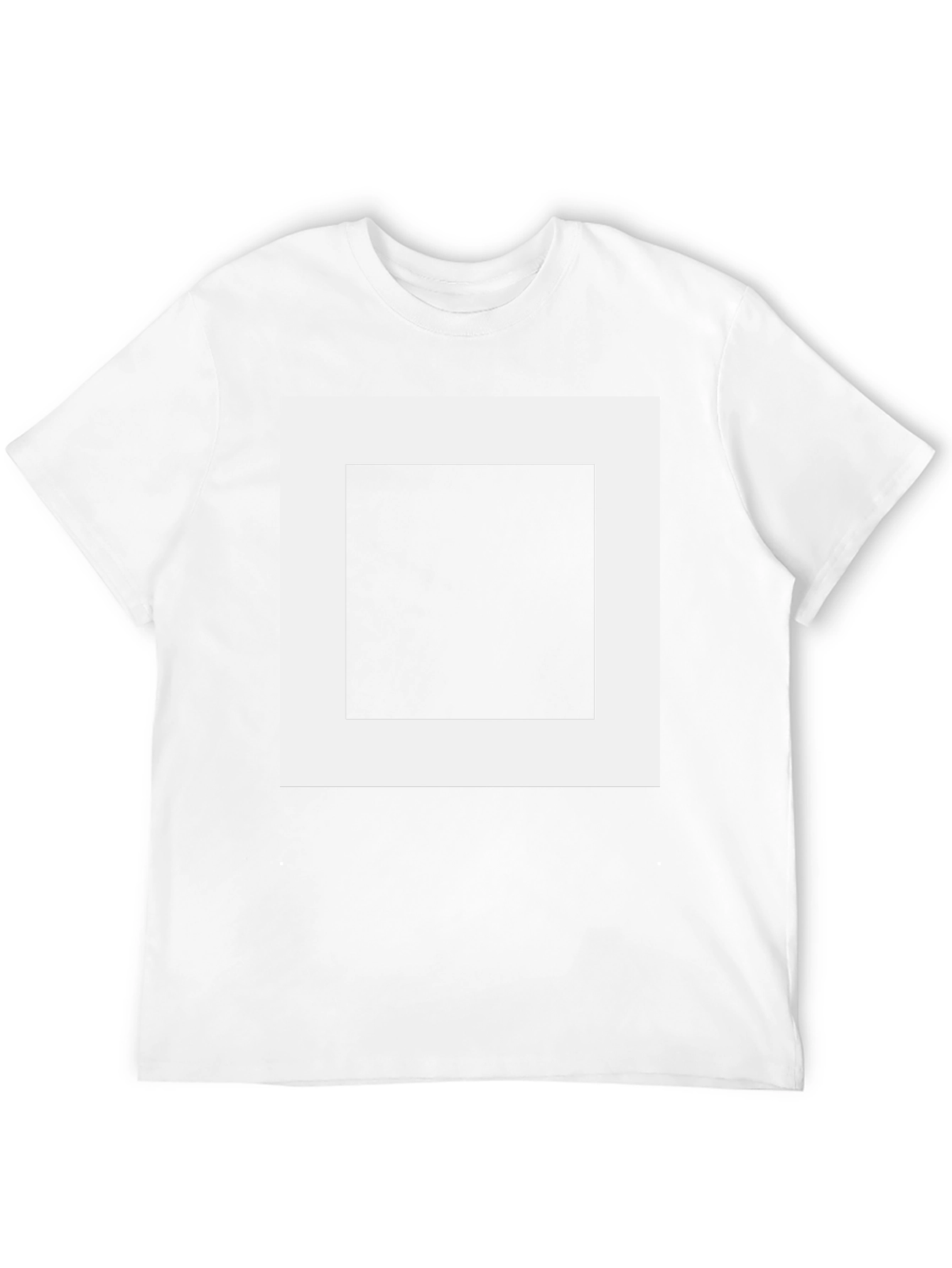 Square Graphic Black T-Shirt