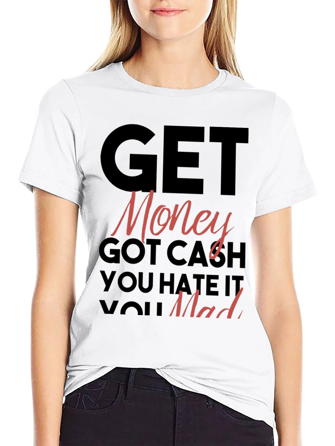 Get Money Graphic Tee - Trendy Streetwear Style
