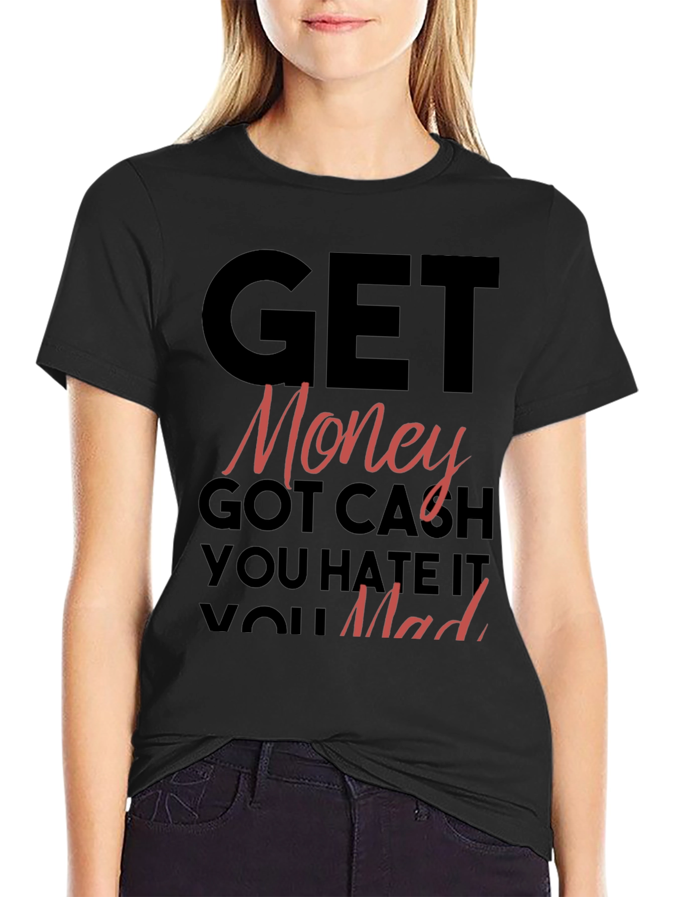 Get Money Graphic Tee - Trendy Streetwear Style