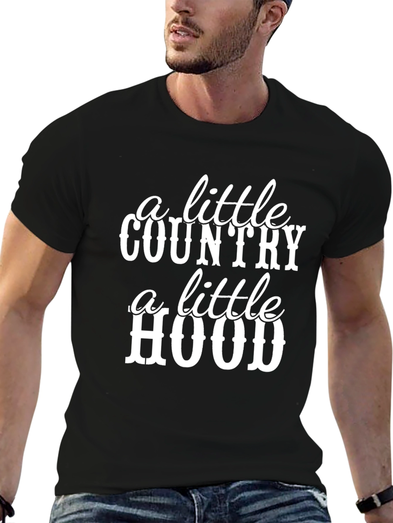 Country Hood Graphic T-Shirt