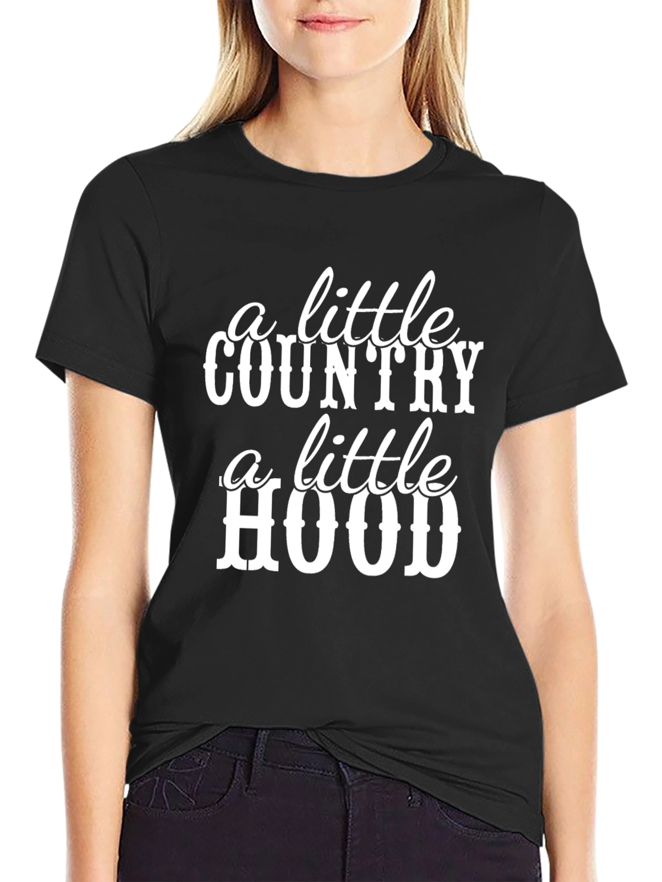 Country Hood Graphic T-Shirt