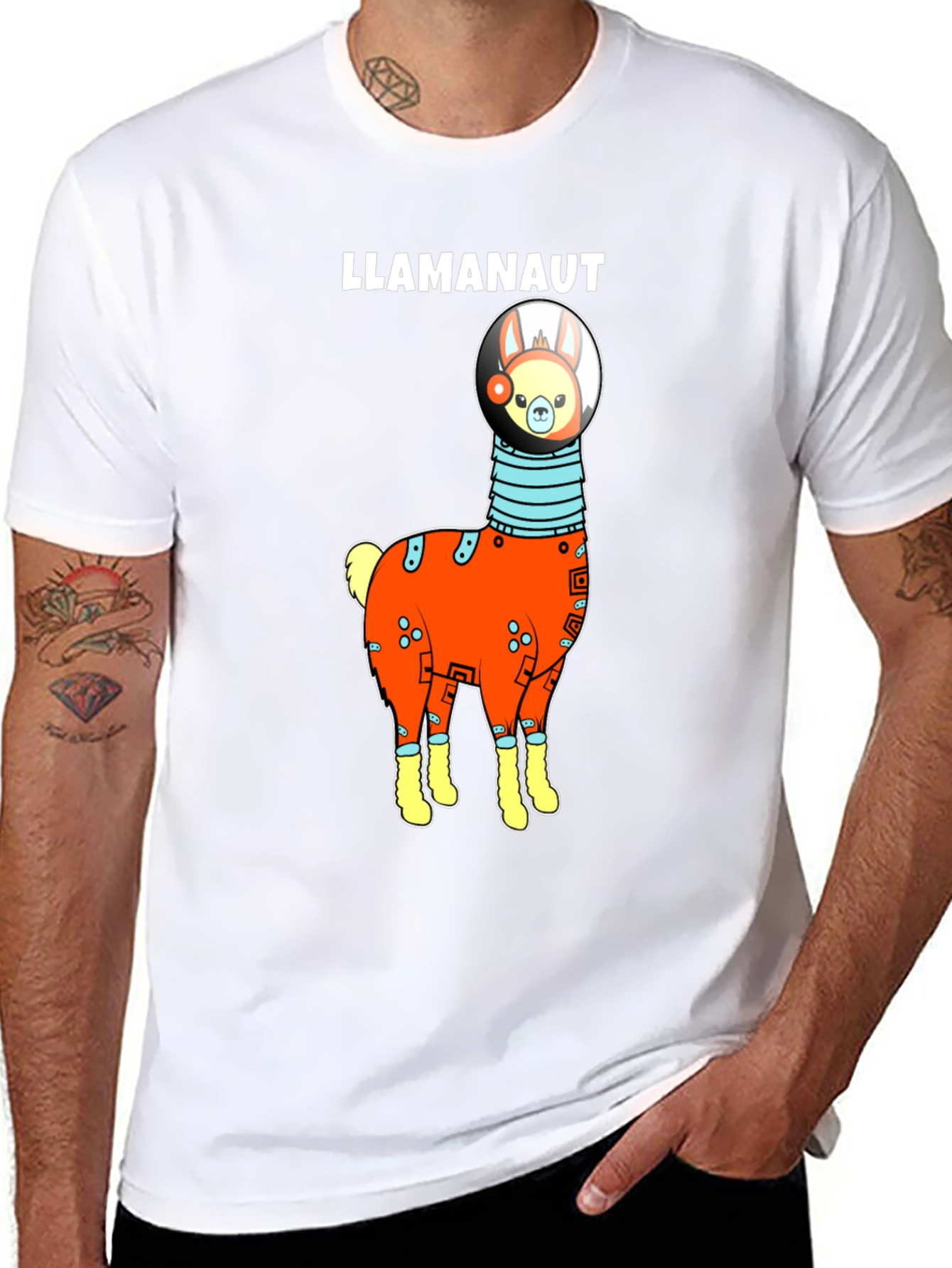 Llamanaut T-Shirt - Unique Space Llama Design