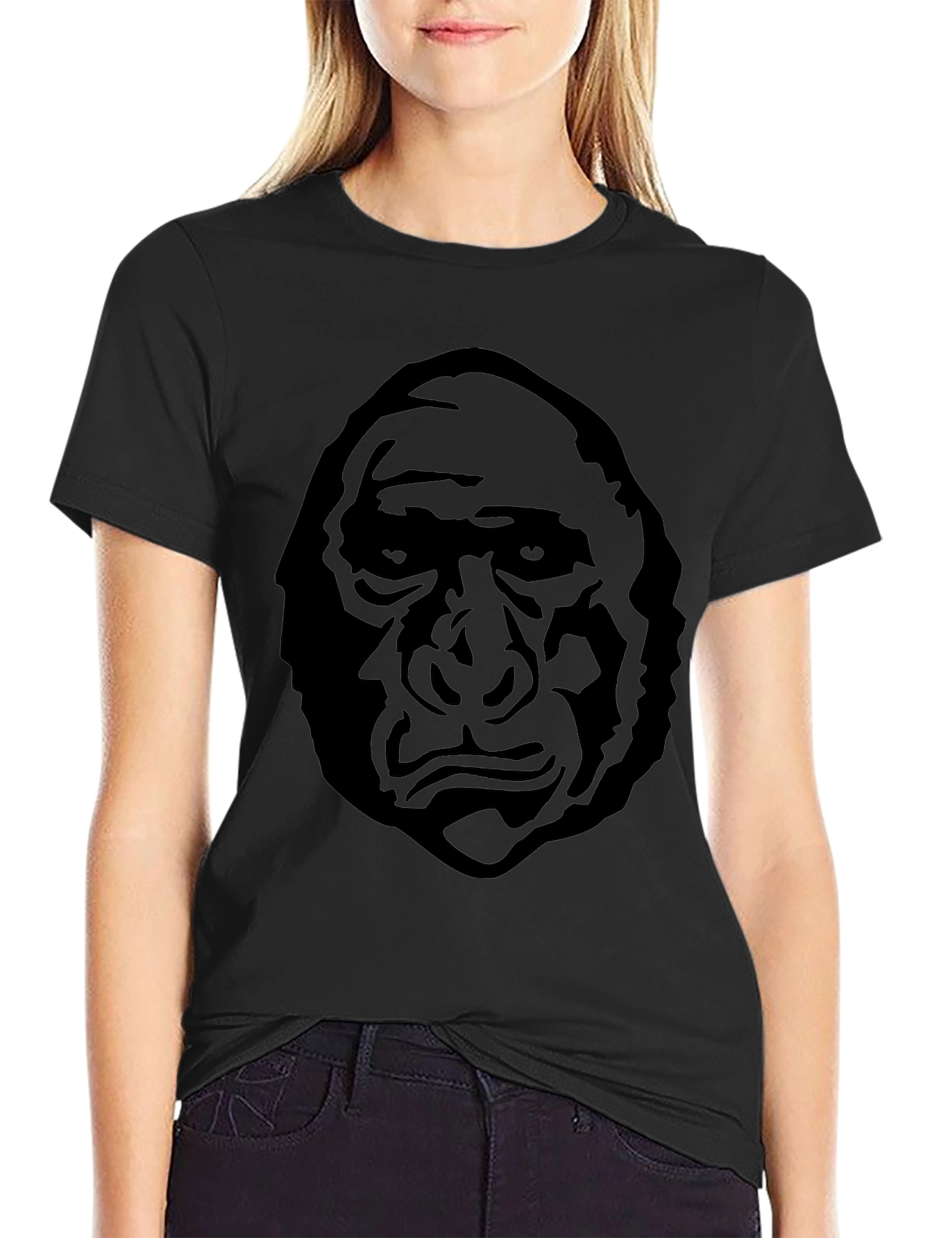 Primal Face Graphic Tee - Mens Black T-Shirt