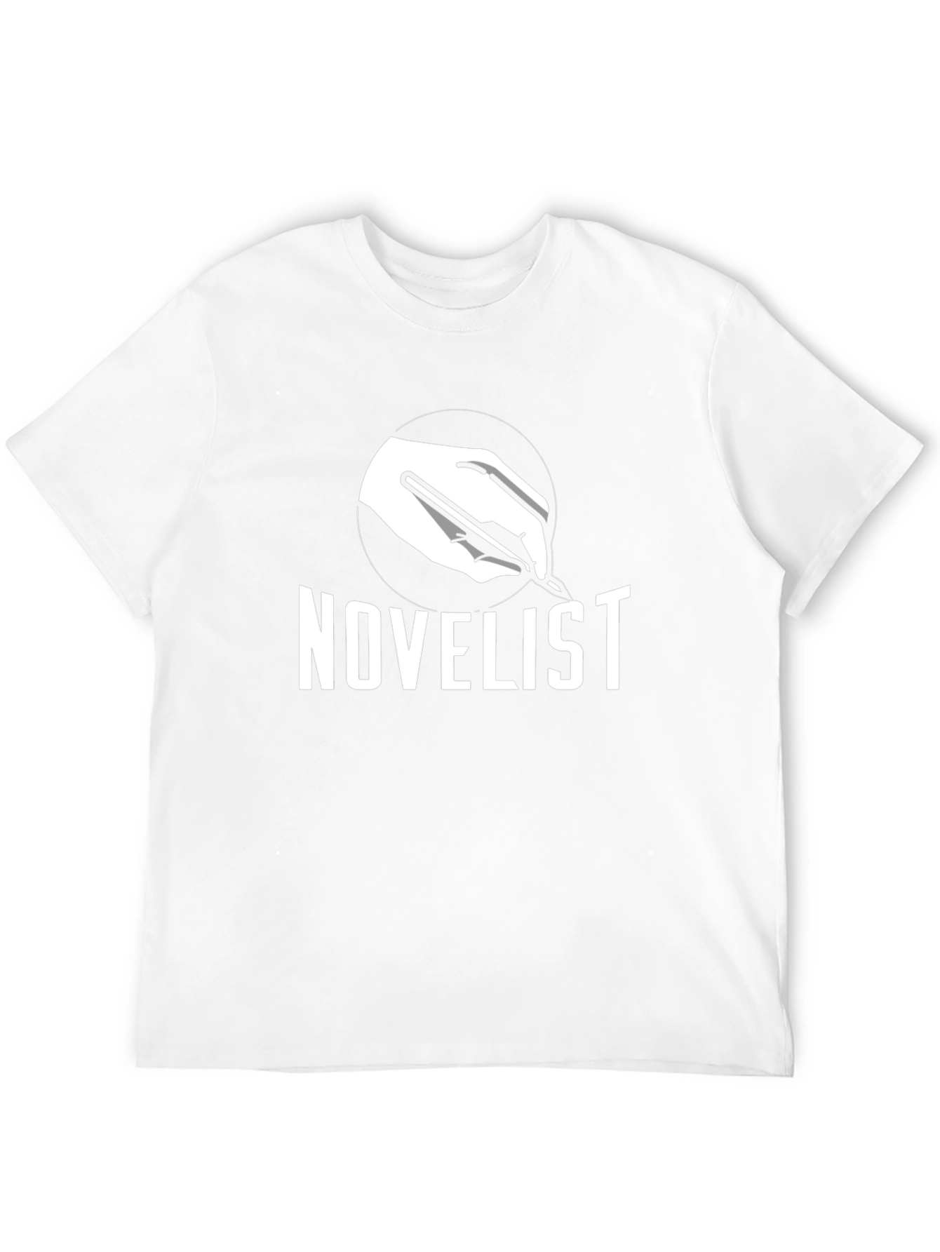 Novelists Writing T-Shirt - Black