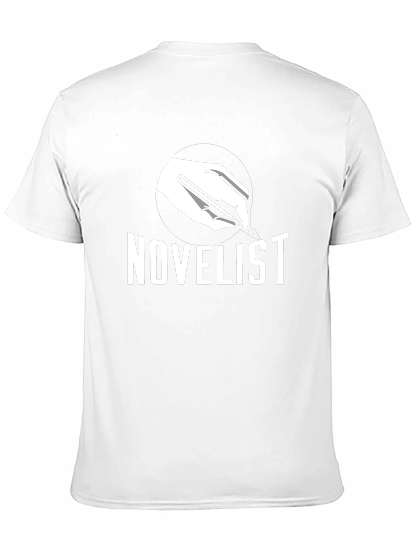 Novelists Writing T-Shirt - Black