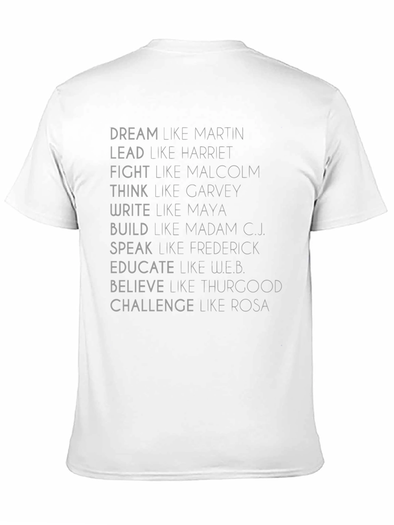 Inspirational Black History T-Shirt