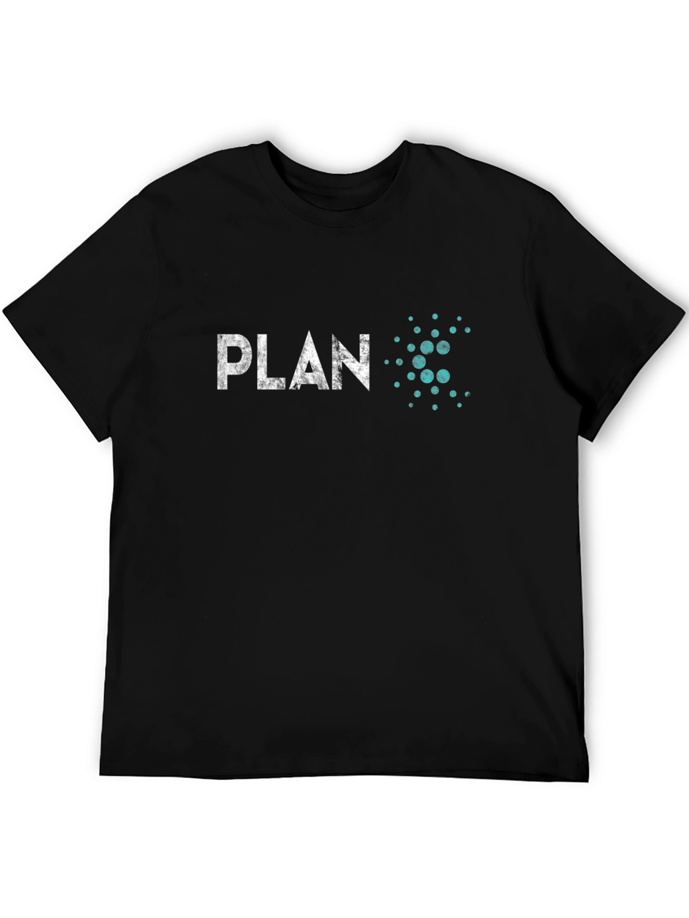 Plan T-Shirt - Black Crew Neck Tee