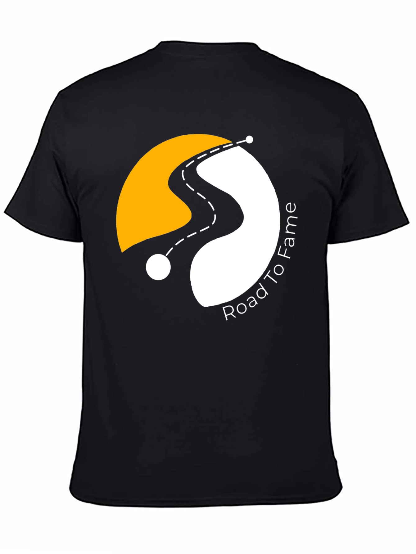 Road To Fame Black T-Shirt