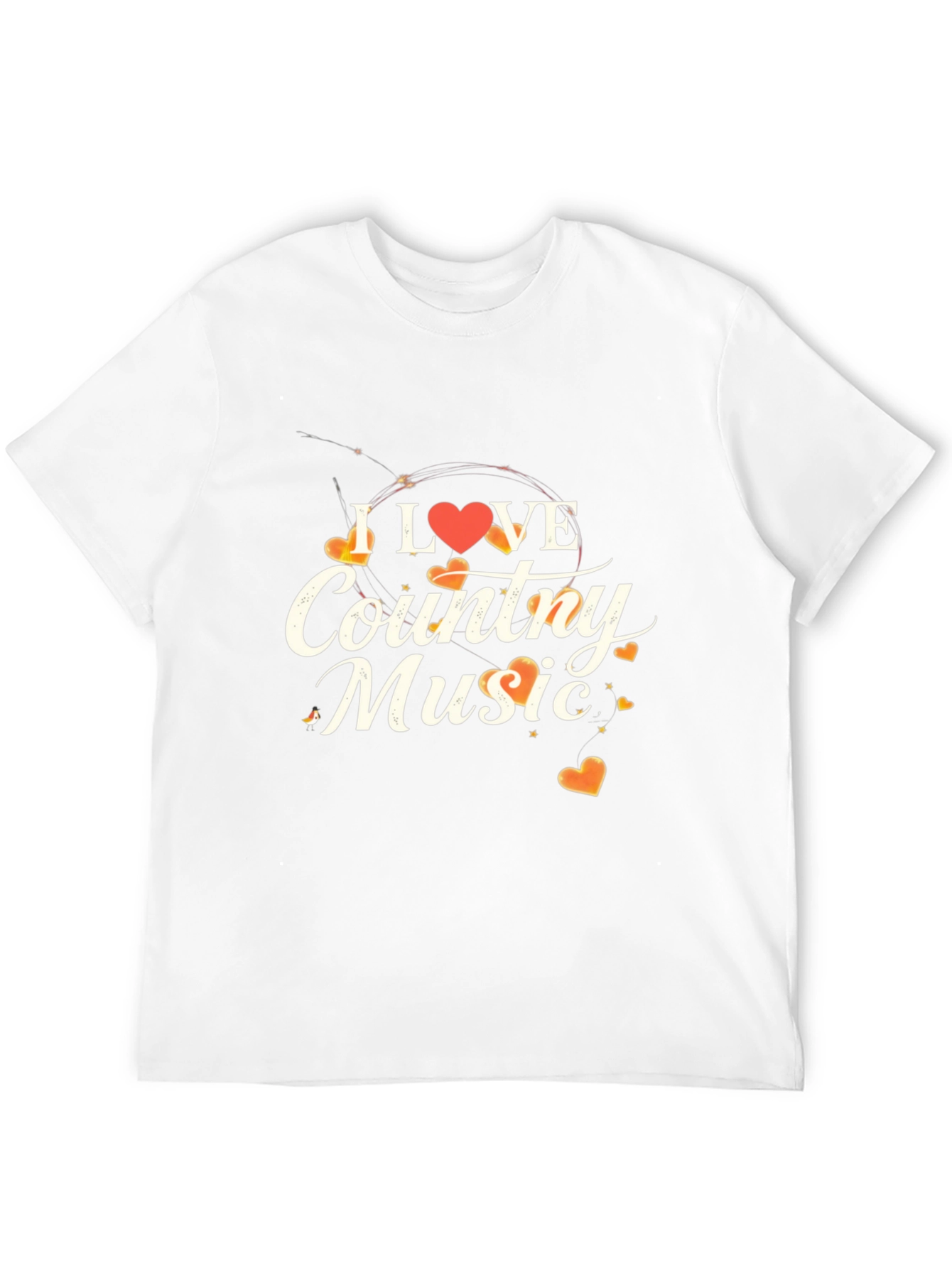 I Love Country Music T-Shirt