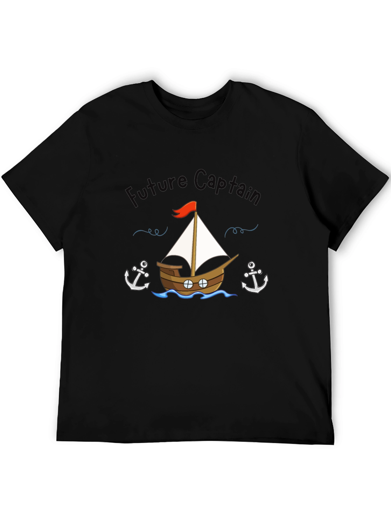 Future Captain T-Shirt - Nautical Theme