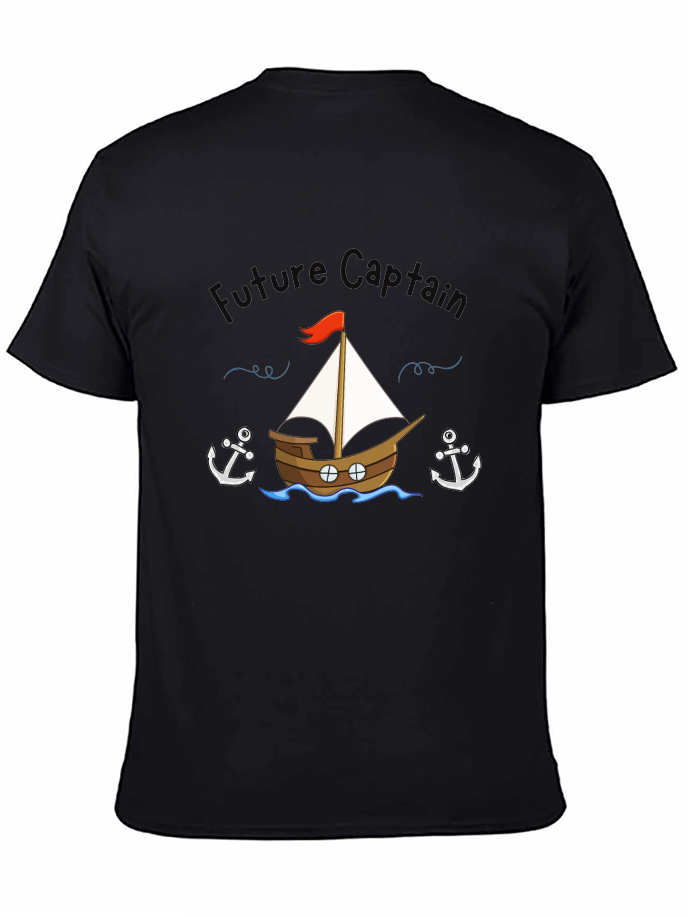 Future Captain T-Shirt - Nautical Theme