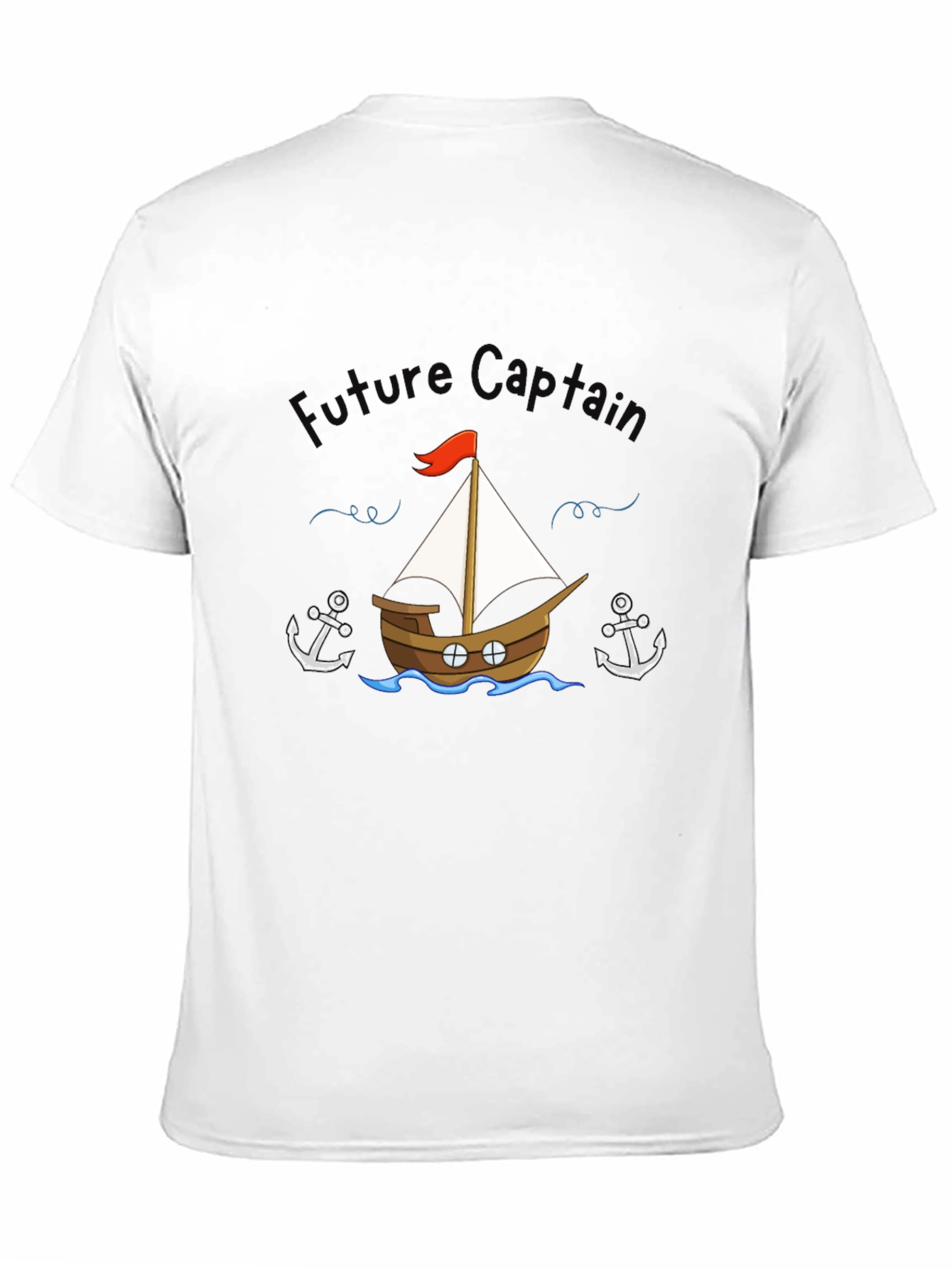 Future Captain T-Shirt - Nautical Theme